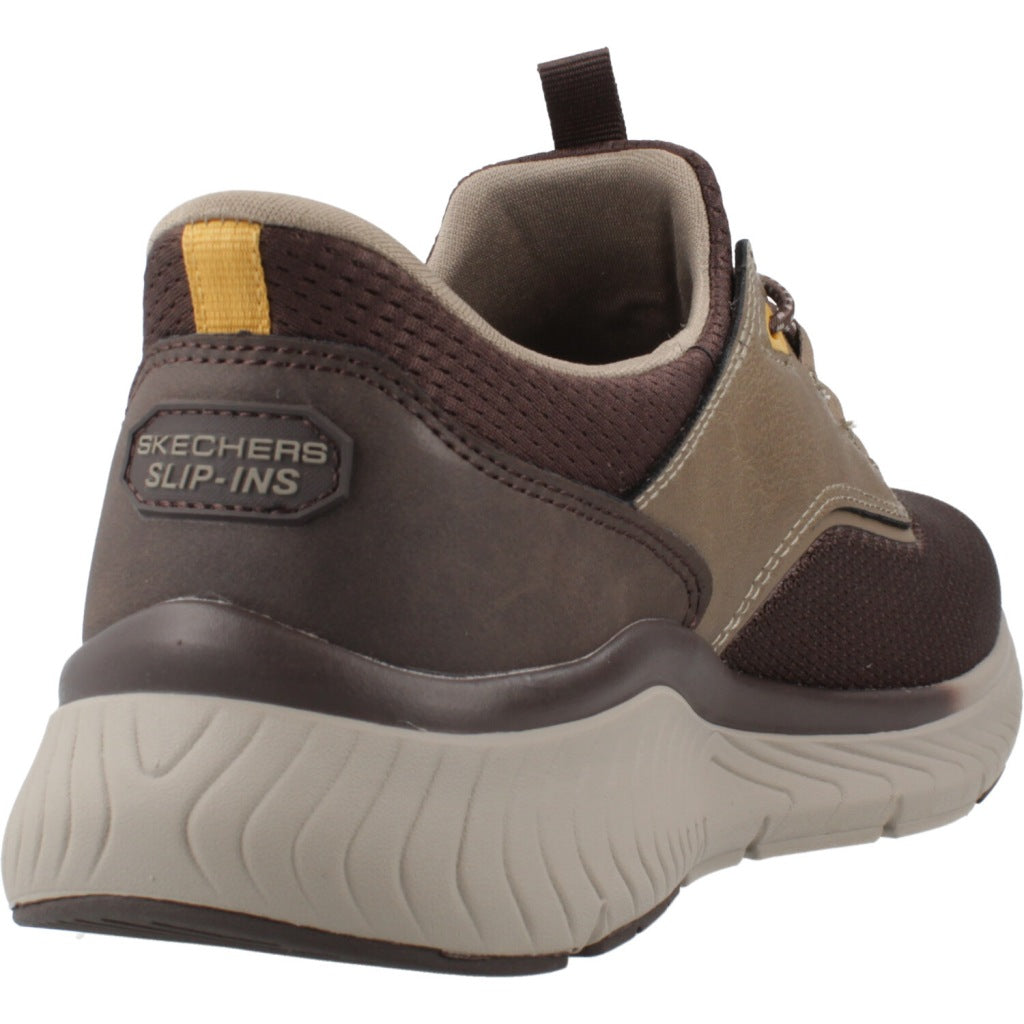 SKECHERS SLIP-INS ARCH FIT CROSSER - CHOZEN en color MARRON  (3)