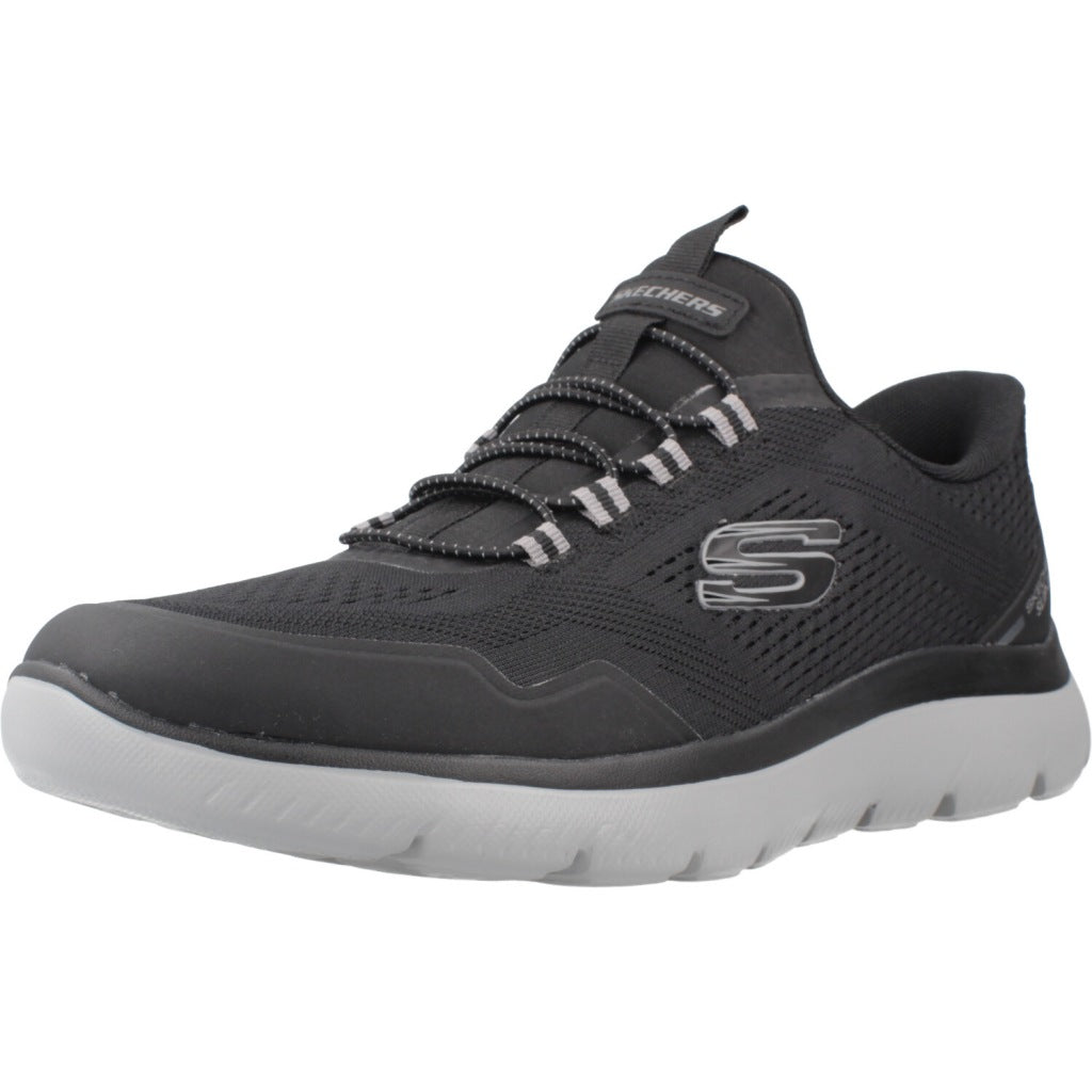 SKECHERS SUMMITS-TOP RATE en color NEGRO  (1)