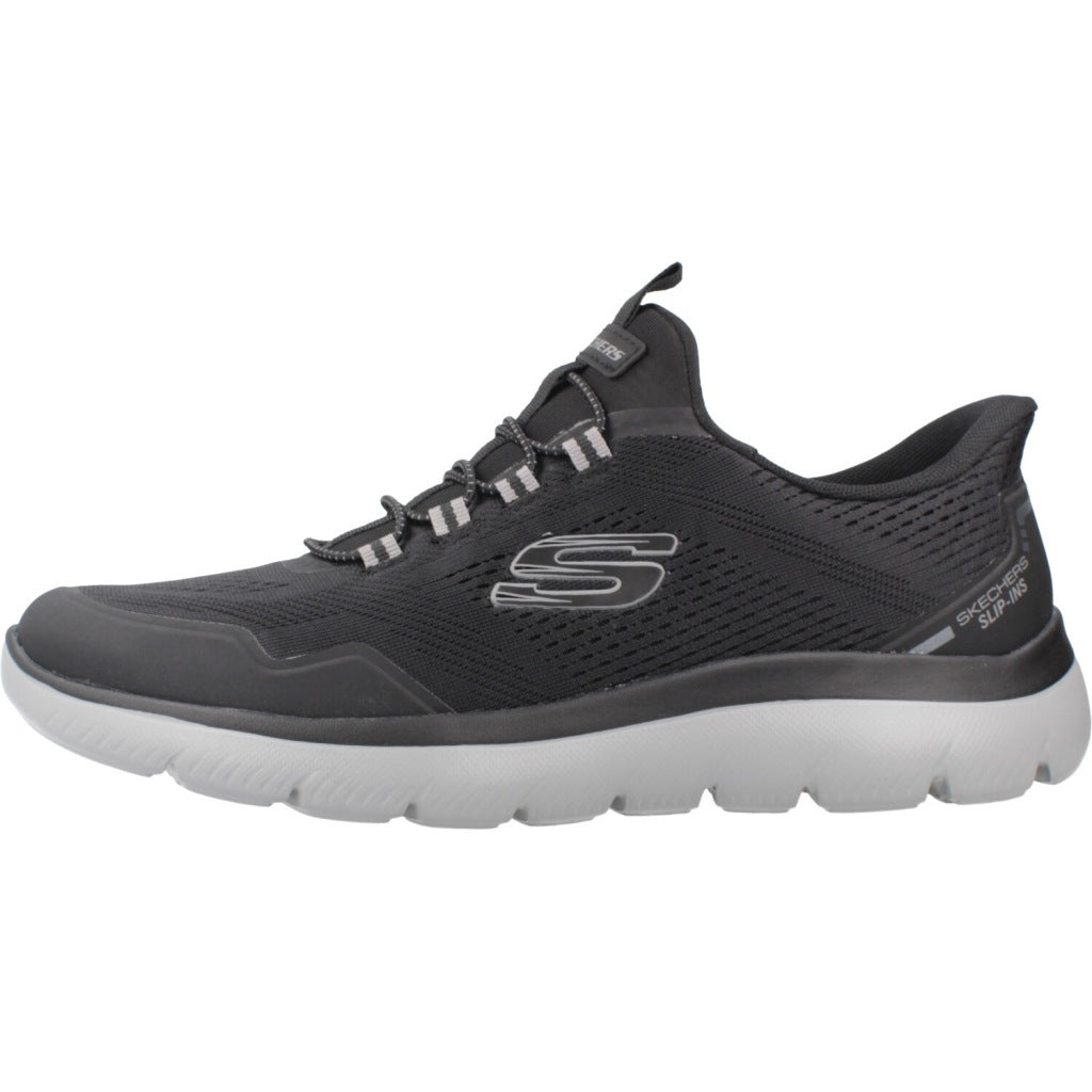 SKECHERS SUMMITS-TOP RATE en color NEGRO  (2)