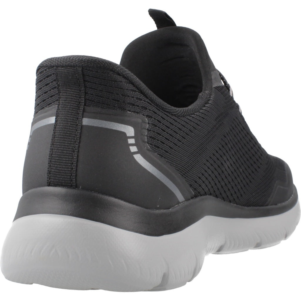 SKECHERS SUMMITS-TOP RATE en color NEGRO  (3)