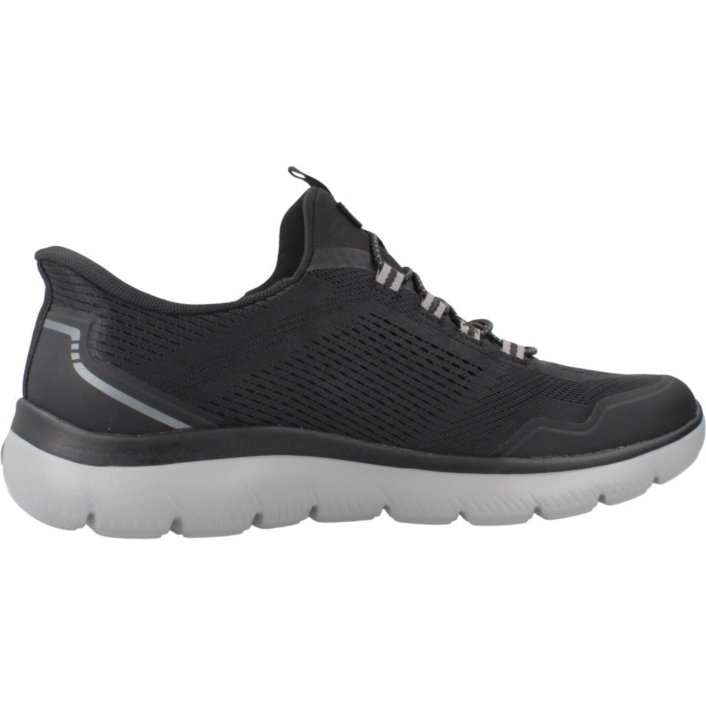 SKECHERS SUMMITS-TOP RATE en color NEGRO  (4)