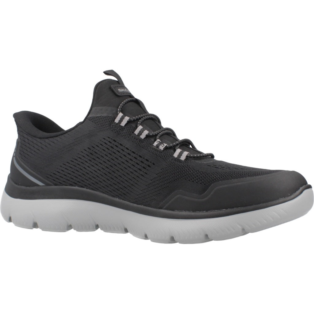 SKECHERS SUMMITS-TOP RATE en color NEGRO  (5)