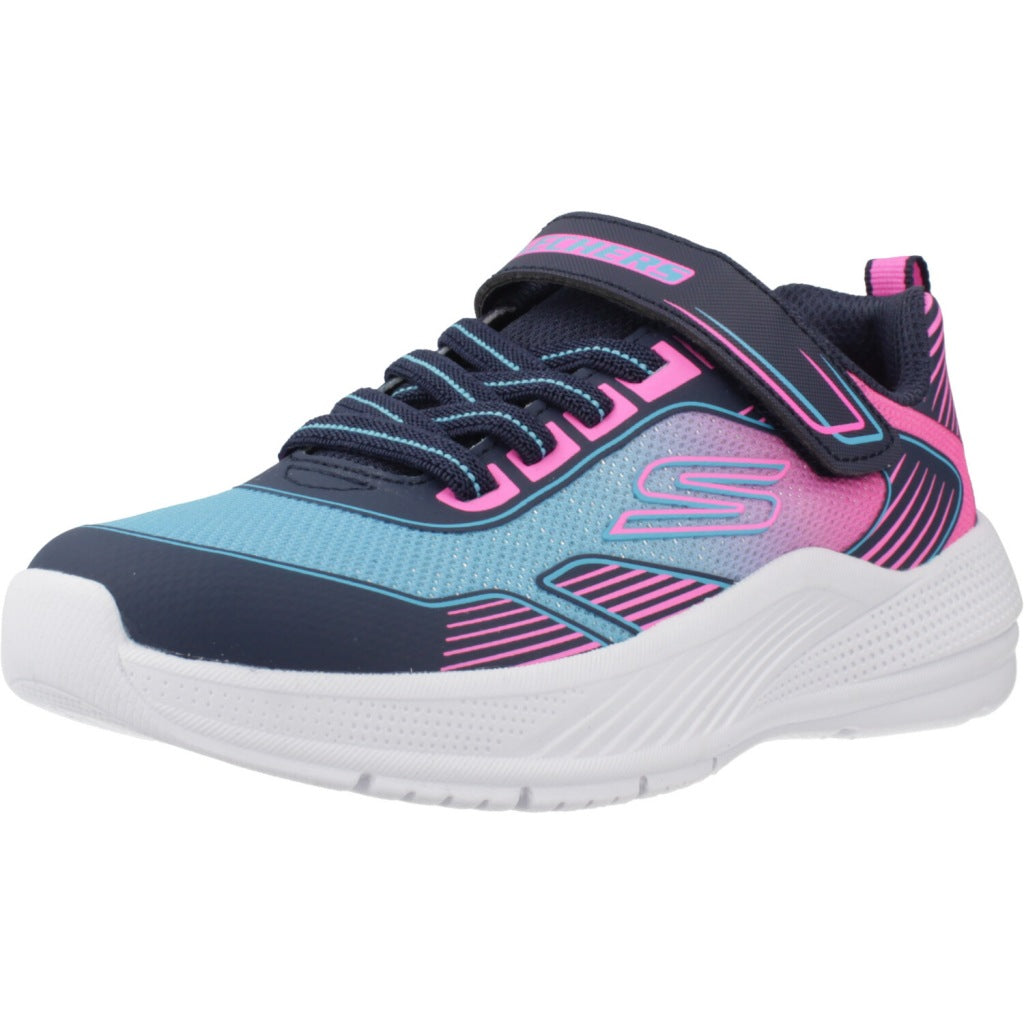 SKECHERS MICROSPEC ADVANCE OASIS POINT en color AZUL  (1)