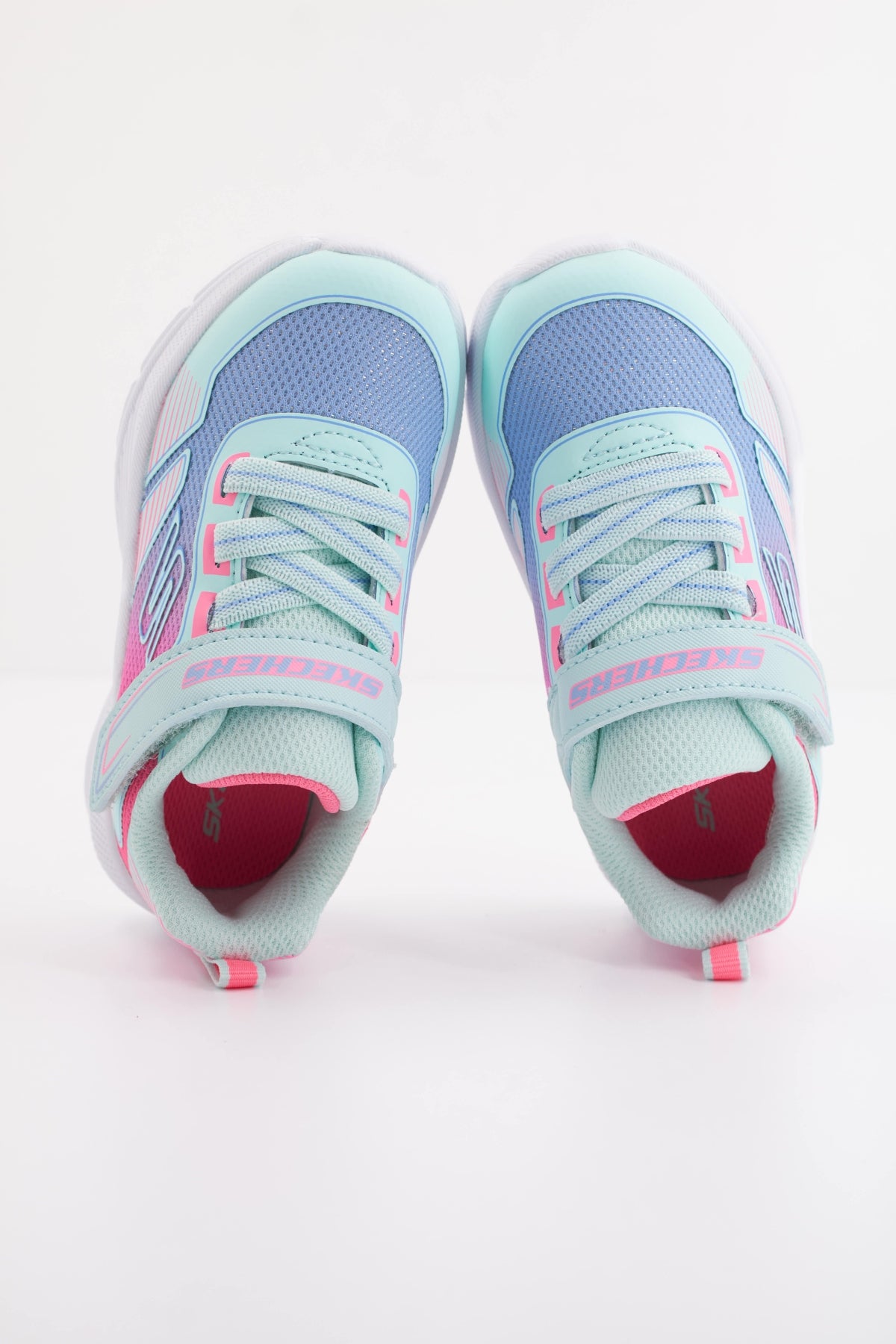 SKECHERS MICROSPEC ADVANCE OASIS en color AZUL  (3)