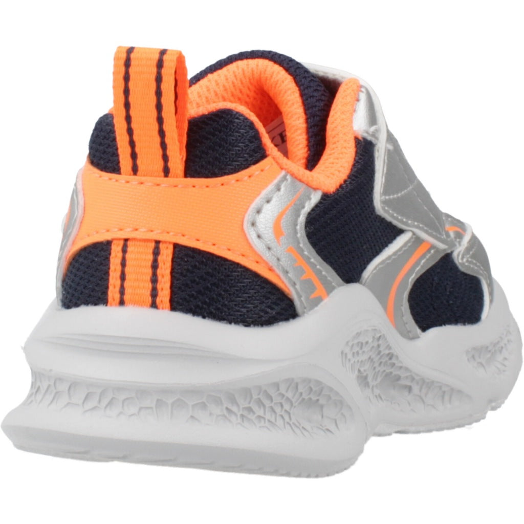 SKECHERS METEORLIGHTS GLOW en color PLATA  (3)