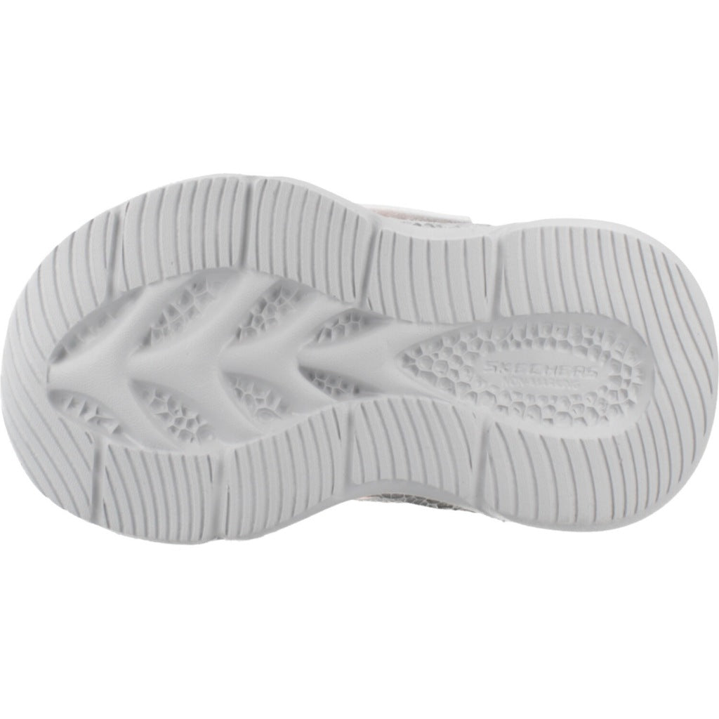 SKECHERS METEORLIGHTS GLOW en color PLATA  (6)