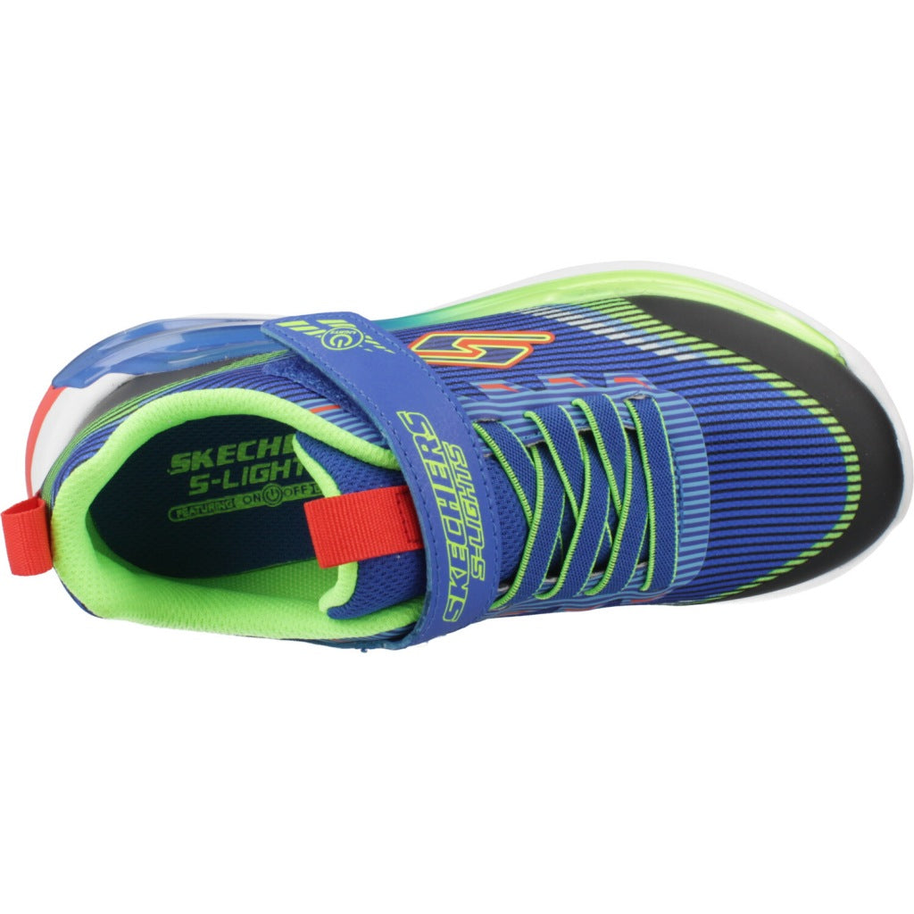SKECHERS  LIGHTS TRINAMICS .  en color AZUL  (7)