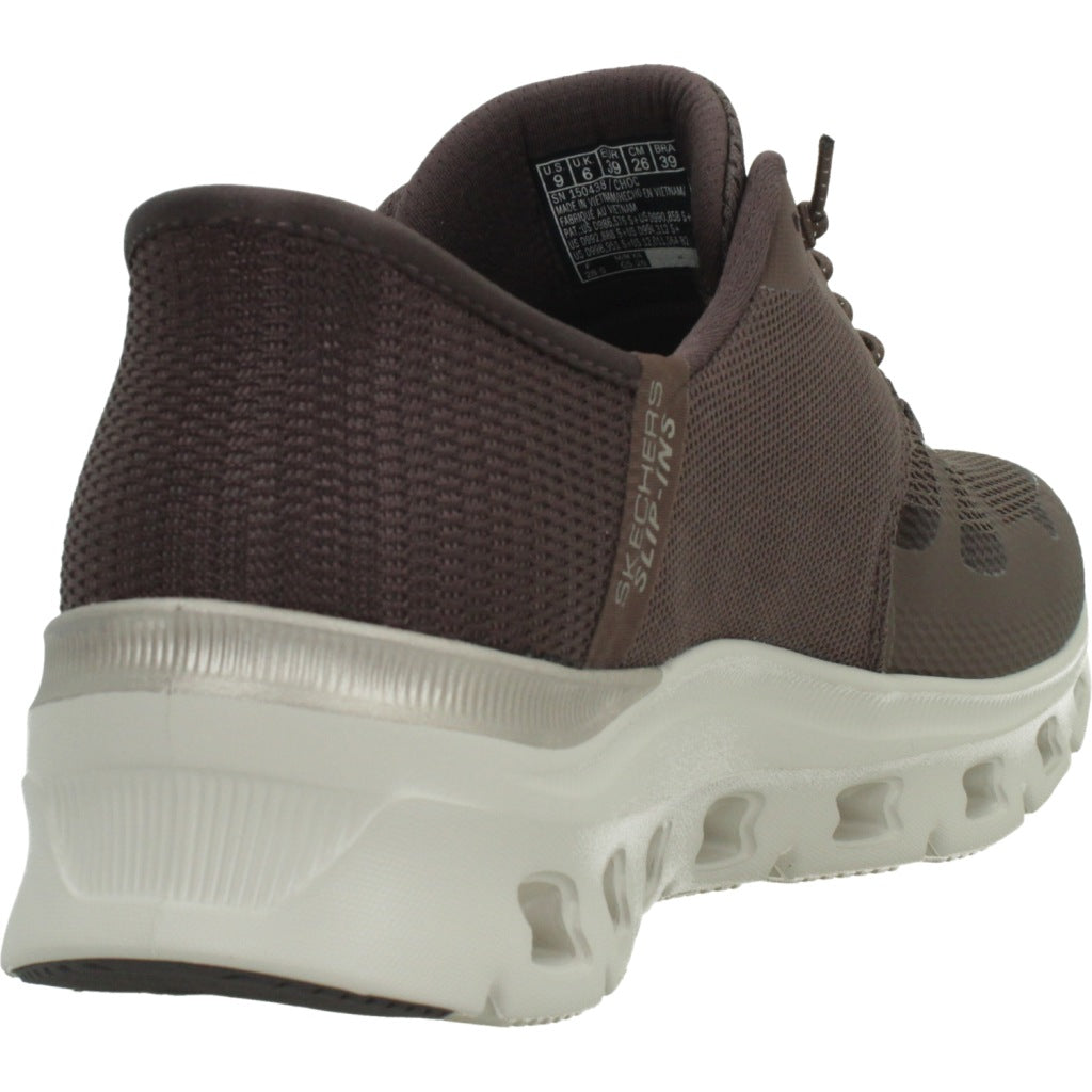 SKECHERS S GLIDE-STEP PRO RADIANT STRI en color MARRON  (3)