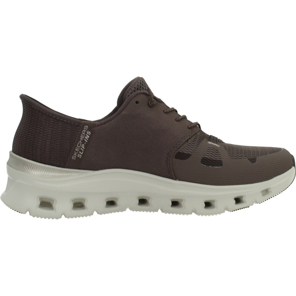 SKECHERS S GLIDE-STEP PRO RADIANT STRI en color MARRON  (4)