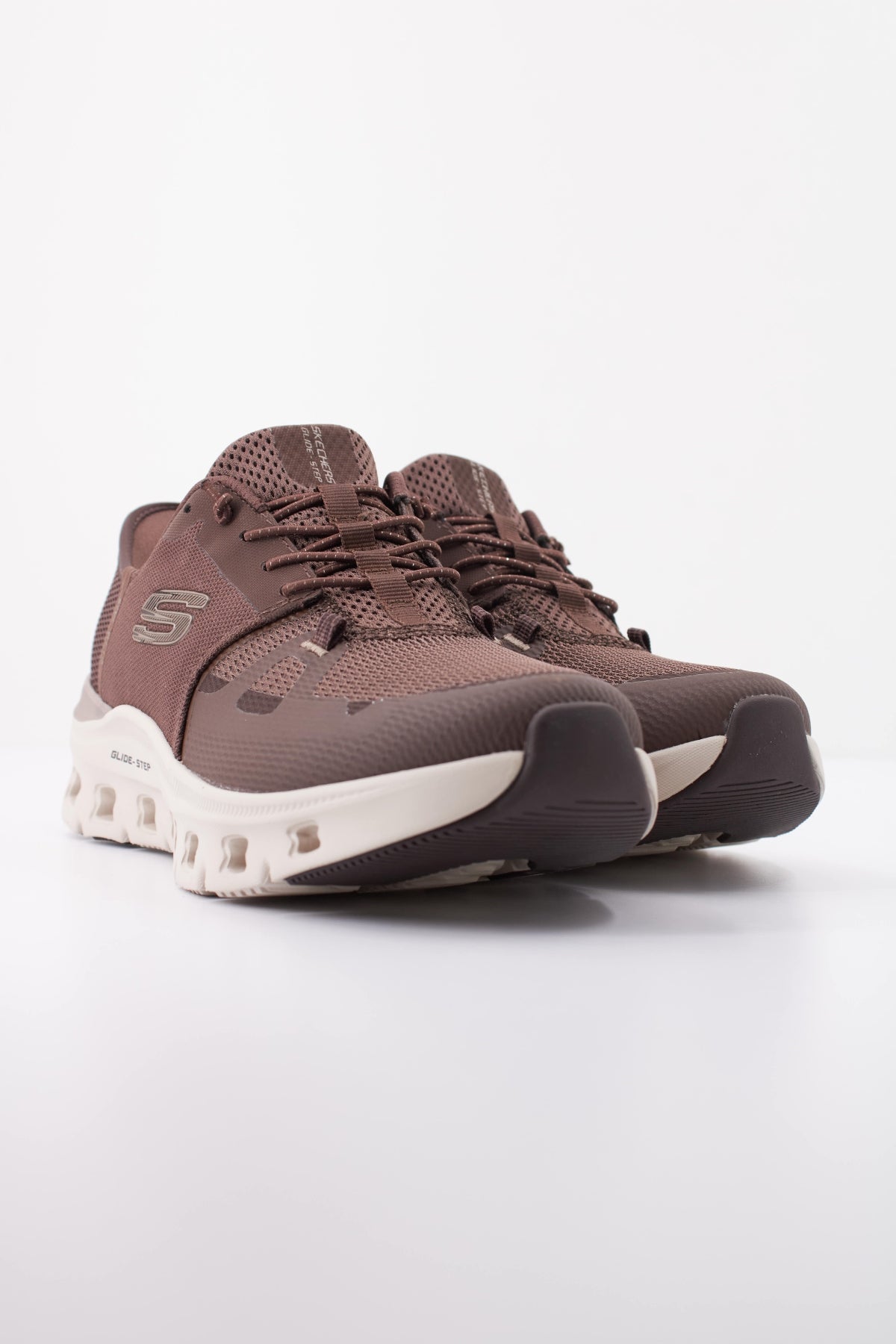 SKECHERS S GLIDE-STEP PRO RADIANT STRI en color MARRON  (2)
