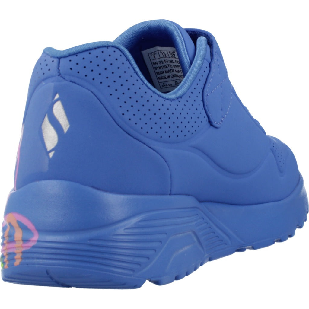 SKECHERS UNO LITE LOVE LEVITATE en color AZUL  (3)