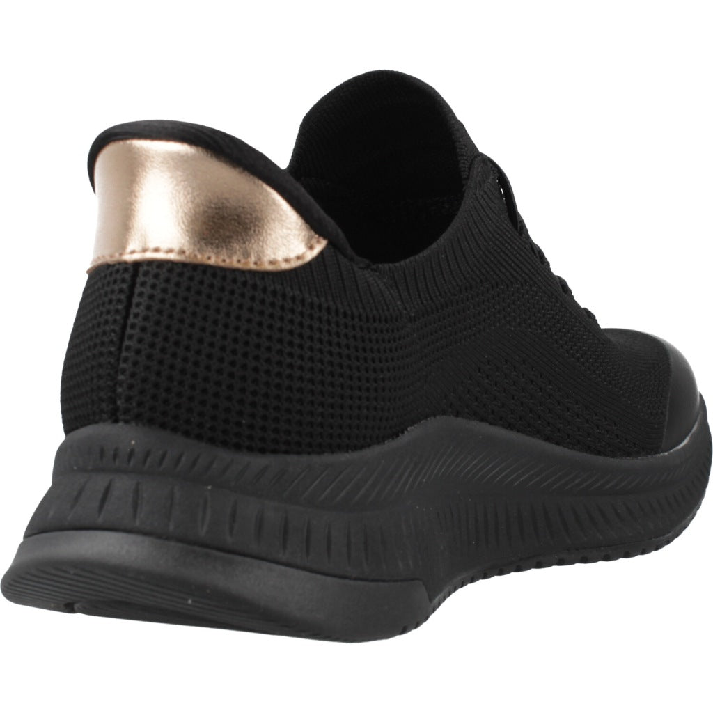 SKECHERS SLIP-INS BOBS SQUAD  DIRE STEP en color NEGRO  (3)