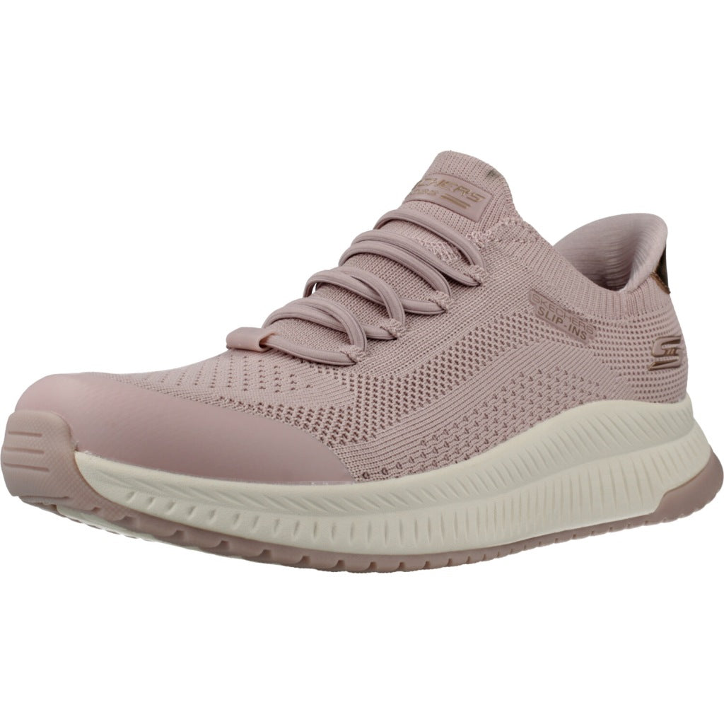 SKECHERS SLIP-INS BOBS SQUAD  DIRE STEP en color ROSA  (1)