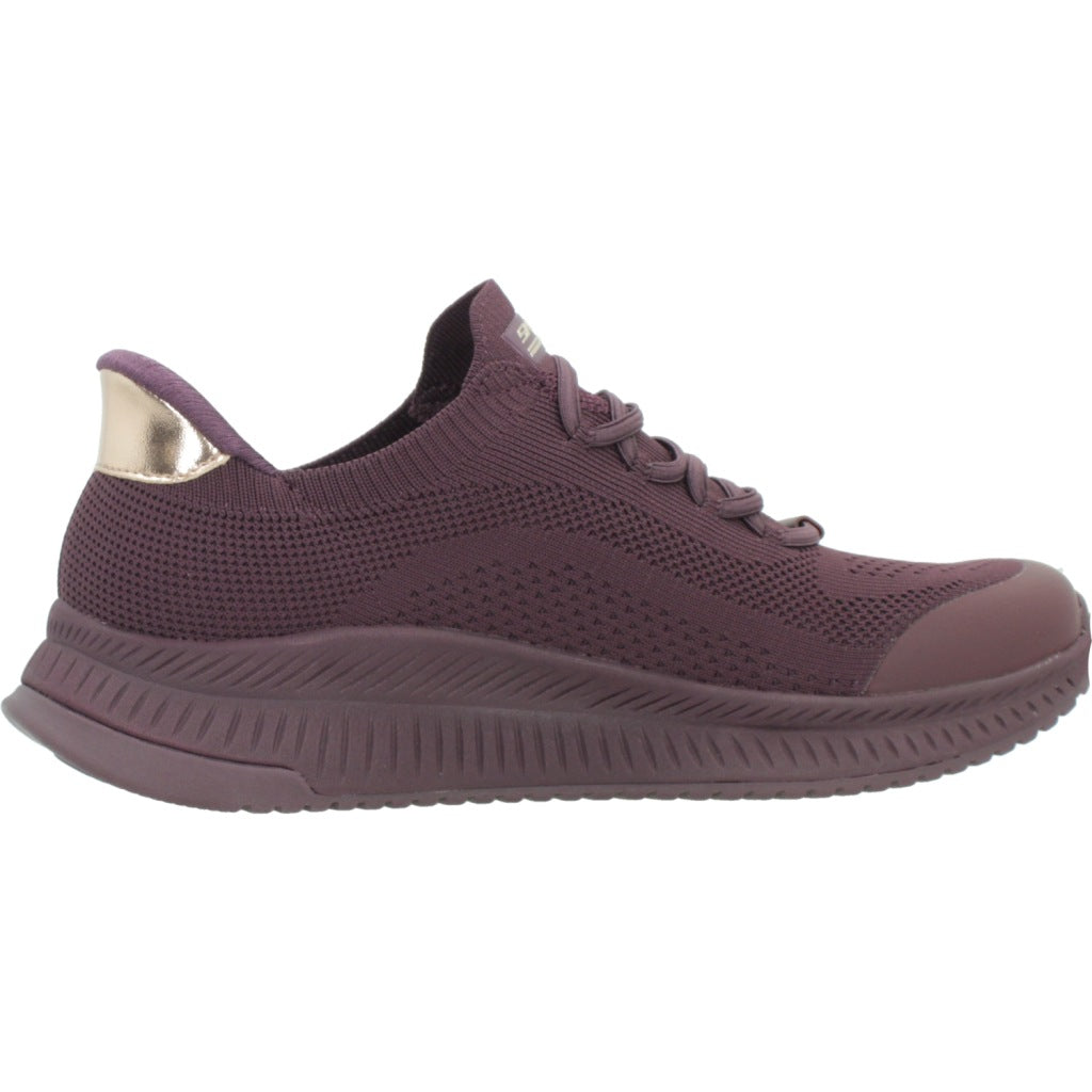 SKECHERS S BOBS SQUAD  DIRE STEP en color BURDEOS  (4)