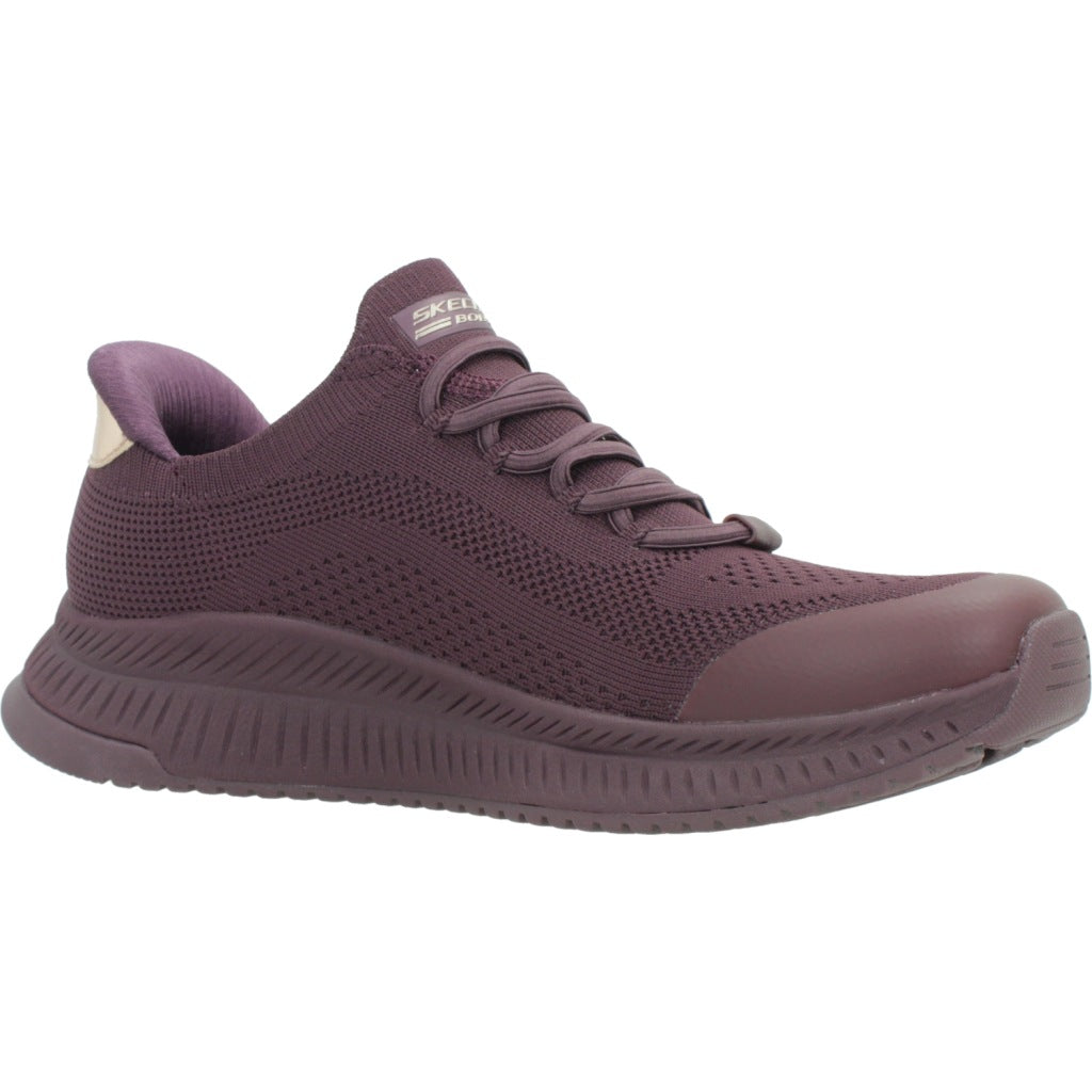 SKECHERS S BOBS SQUAD  DIRE STEP en color BURDEOS  (5)