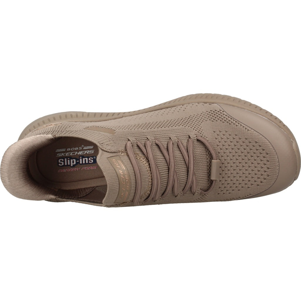 SKECHERS S BOBS SQUAD  DIRE STEP en color MARRON  (7)