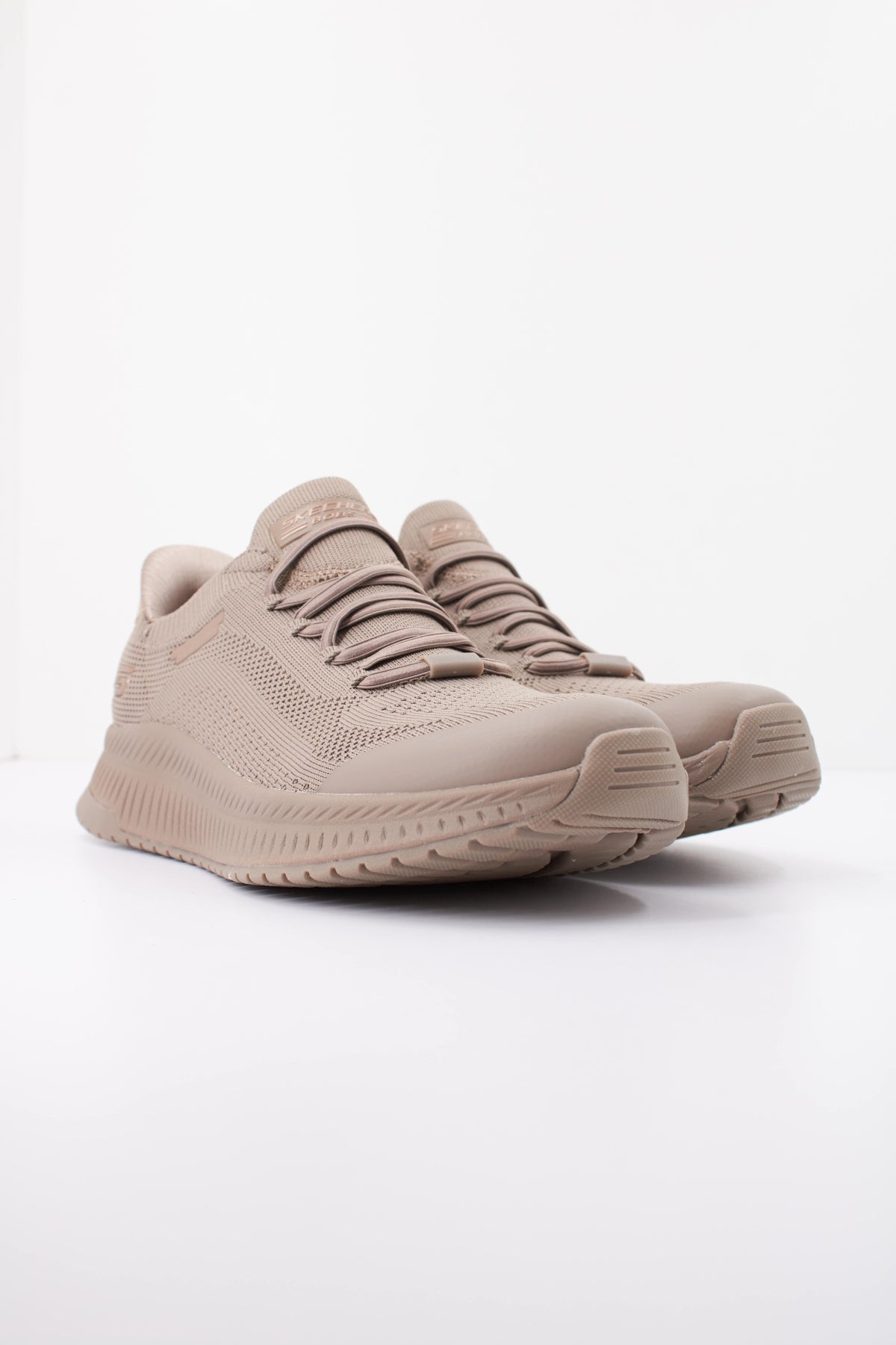 SKECHERS S BOBS SQUAD  DIRE STEP en color MARRON  (2)