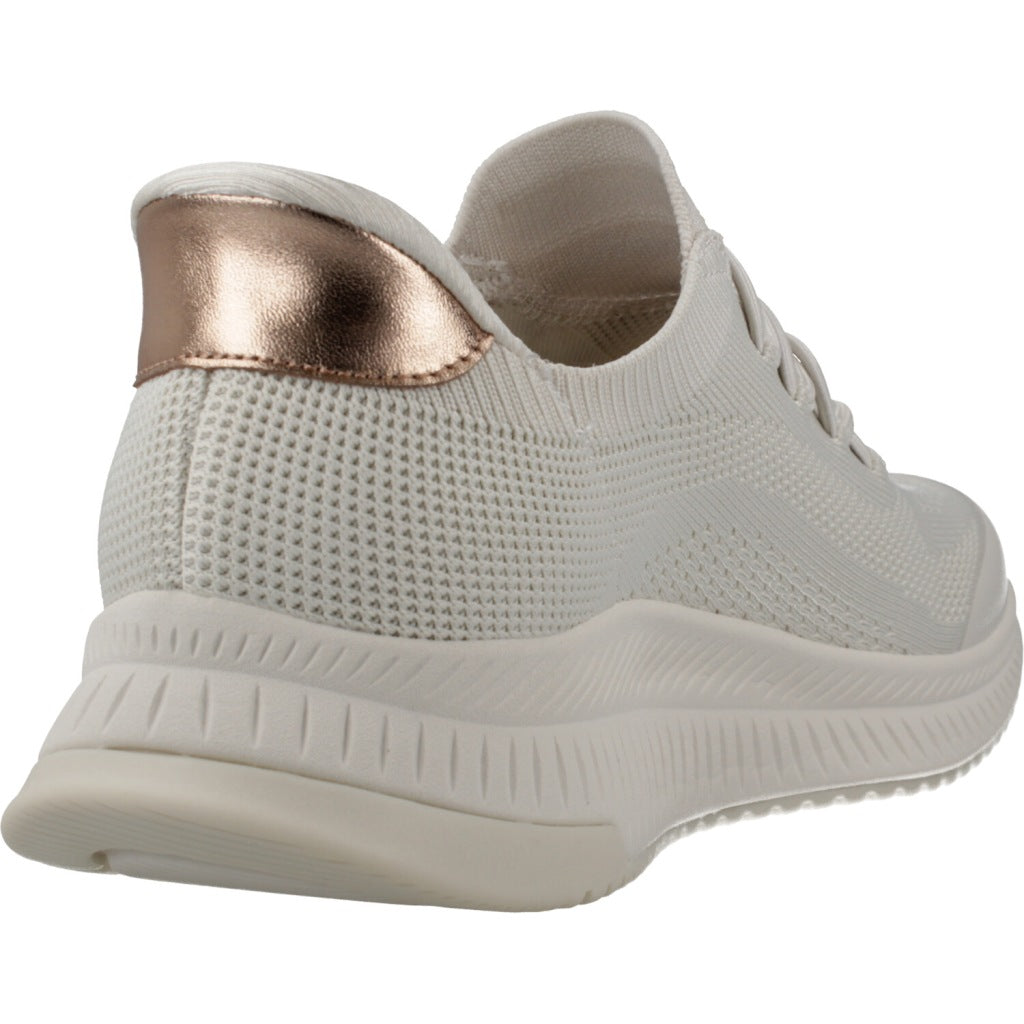 SKECHERS SLIP-INS BOBS SQUAD  DIRE STEP en color BLANCO  (3)