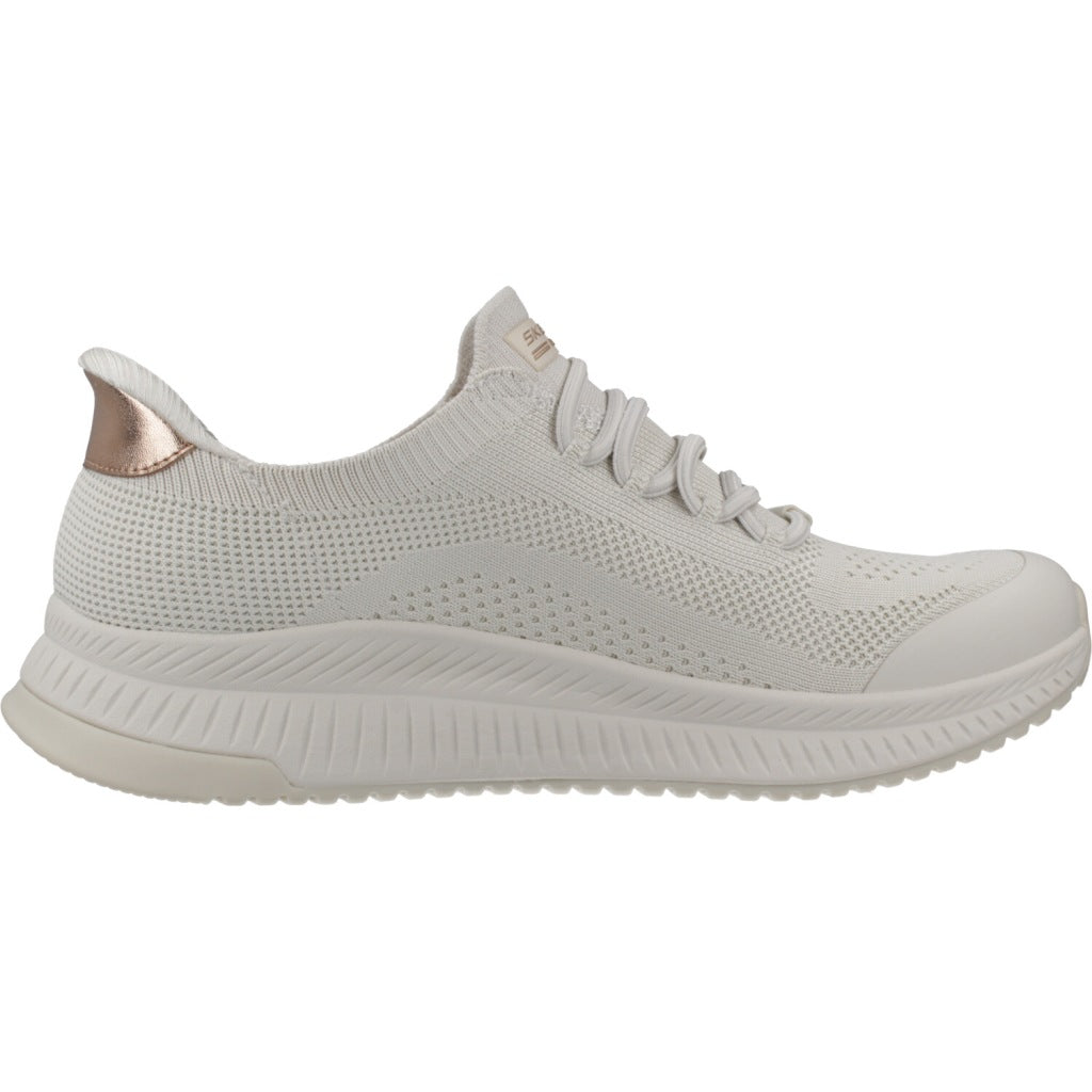 SKECHERS SLIP-INS BOBS SQUAD  DIRE STEP en color BLANCO  (4)
