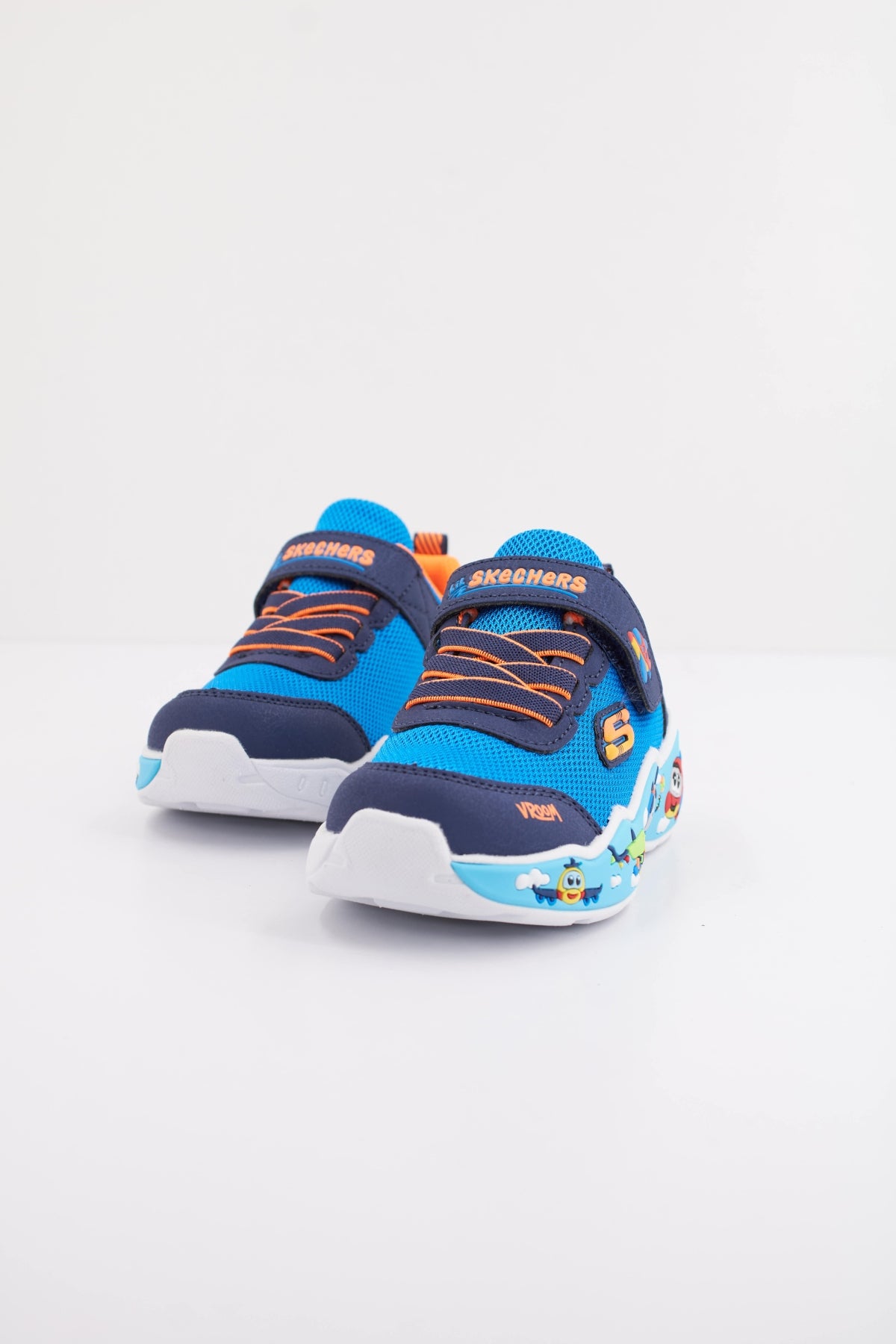 SKECHERS PLAY SCENE en color AZUL  (2)