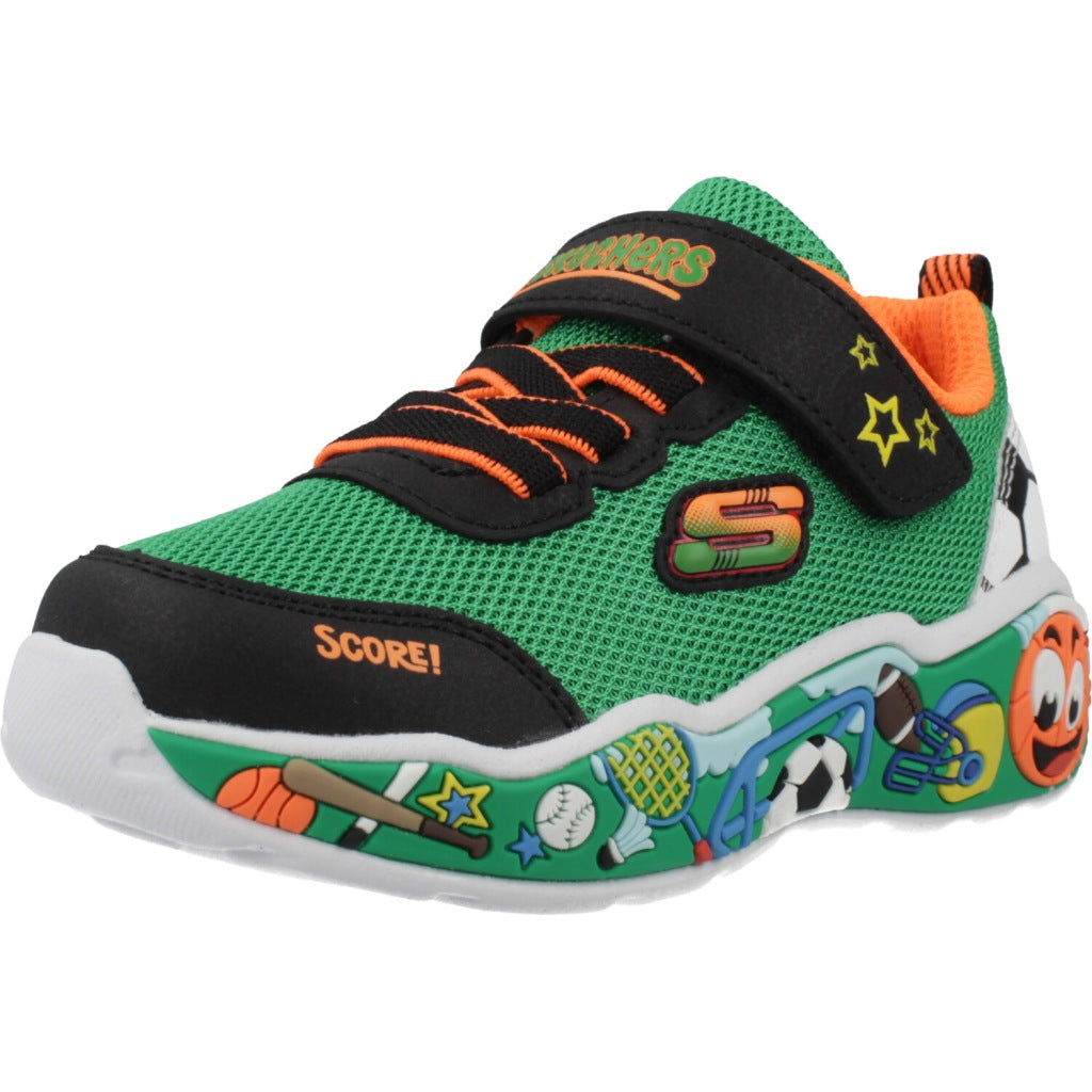 SKECHERS PLAY SCENE en color VERDE  (1)