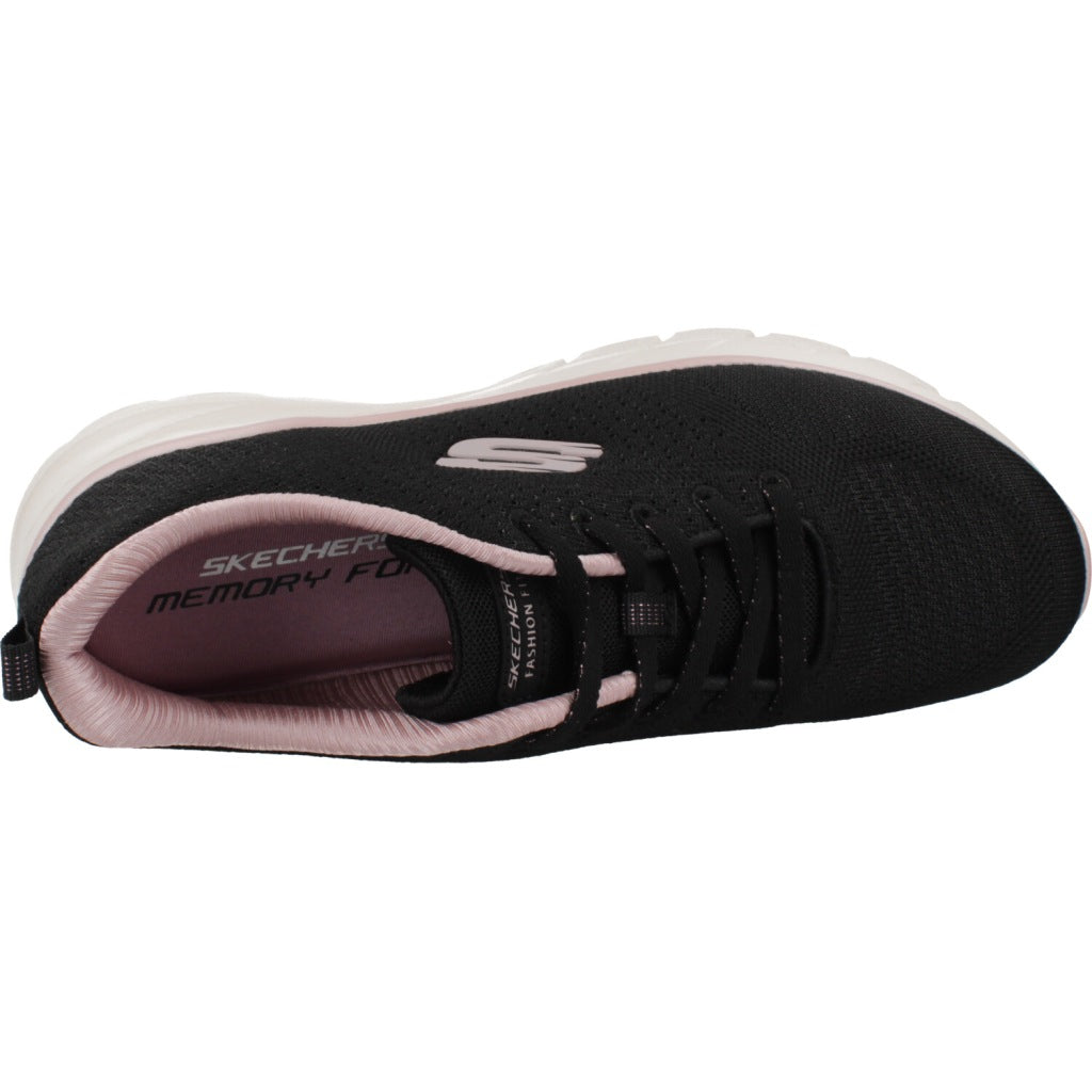 SKECHERS FASHION FIT . MOONLIGHT en color NEGRO  (7)