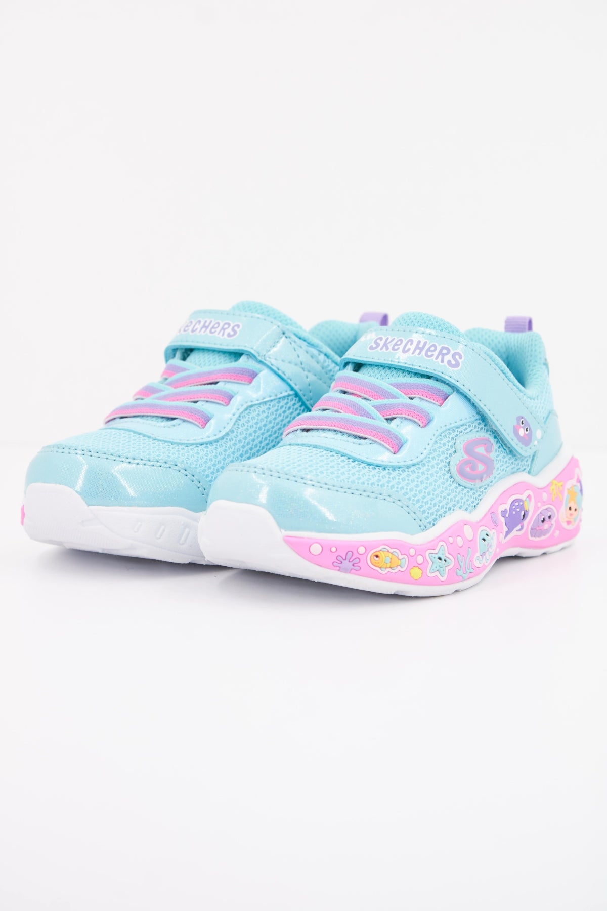 SKECHERS PLAY SCENE FUN SQUAD en color AZUL  (2)