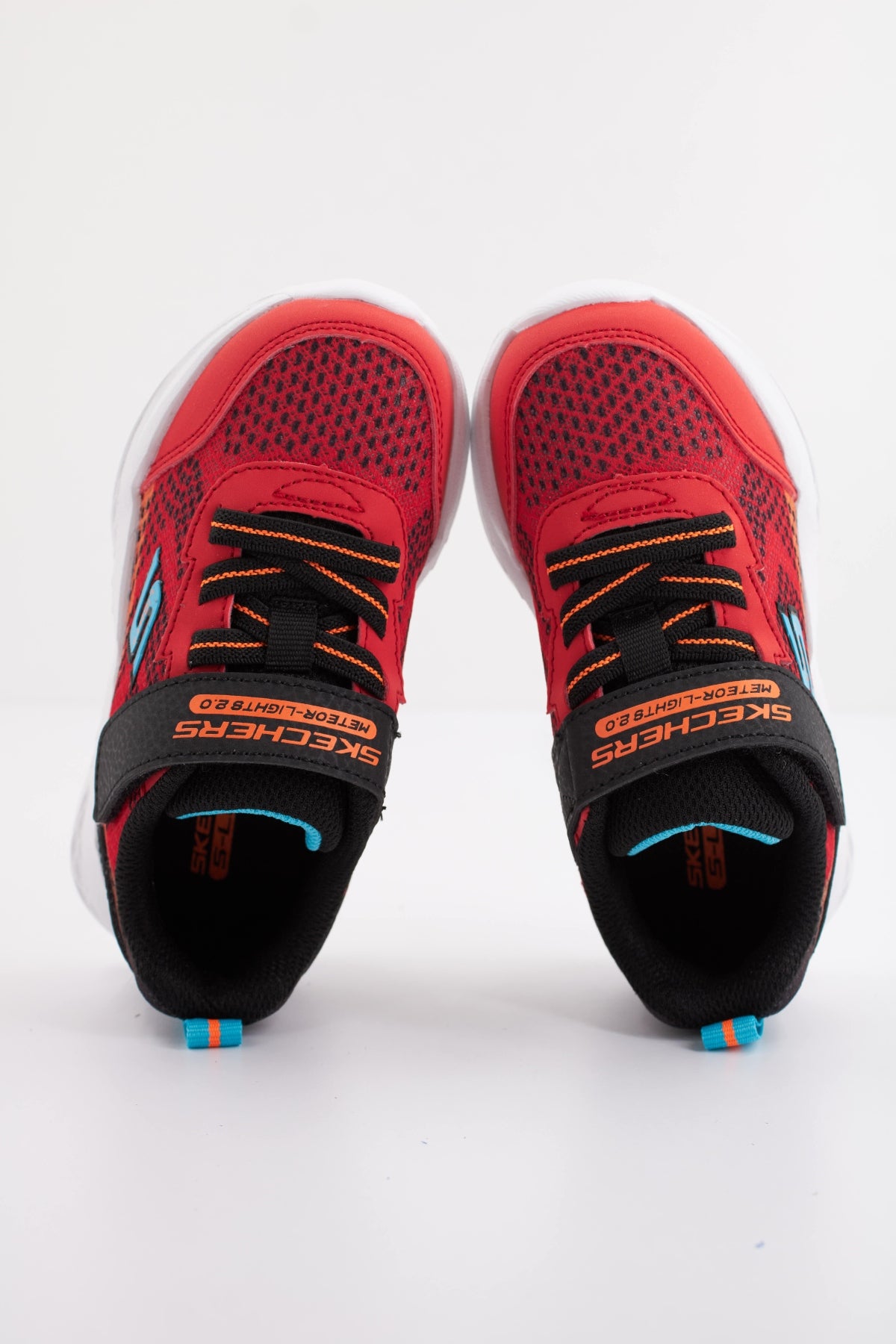 SKECHERS METEOR LIGHTS en color ROJO  (3)