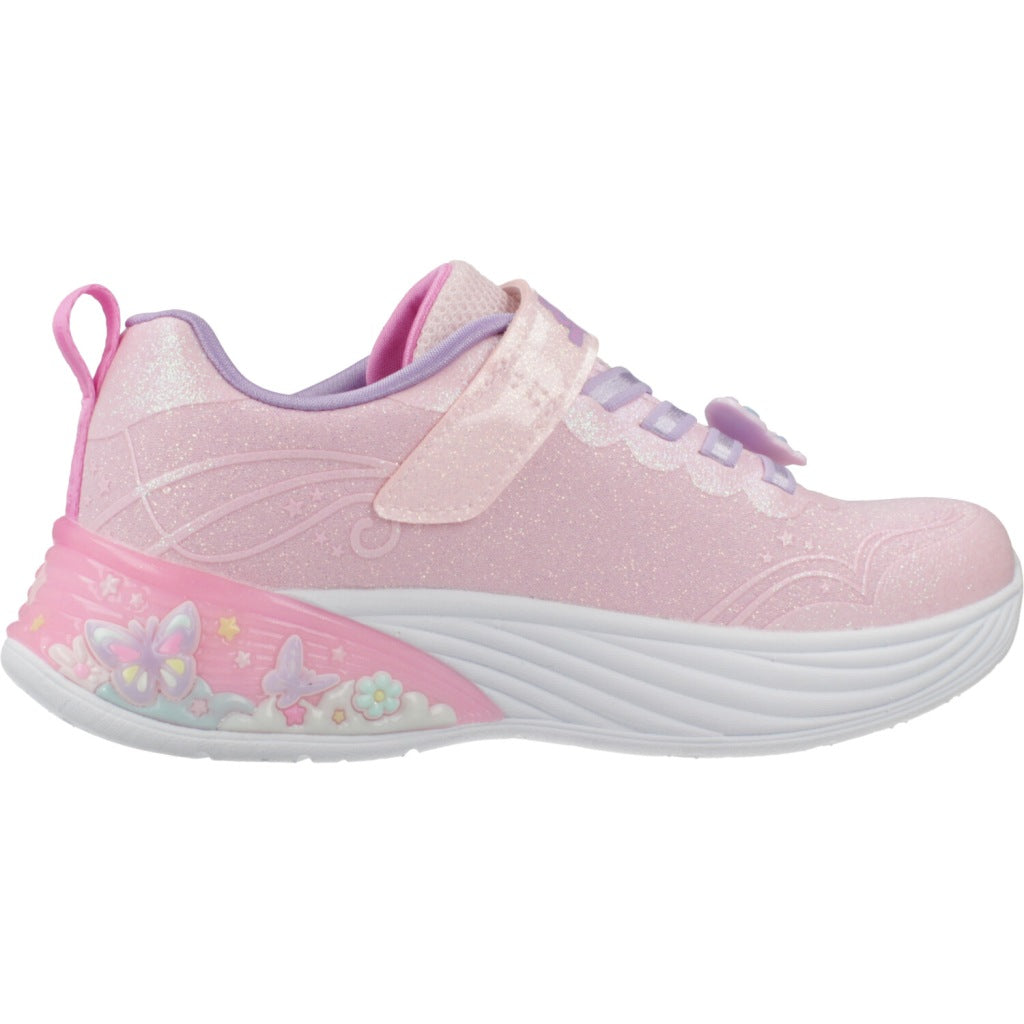 SKECHERS BUTTERFLY BLISS en color ROSA  (4)