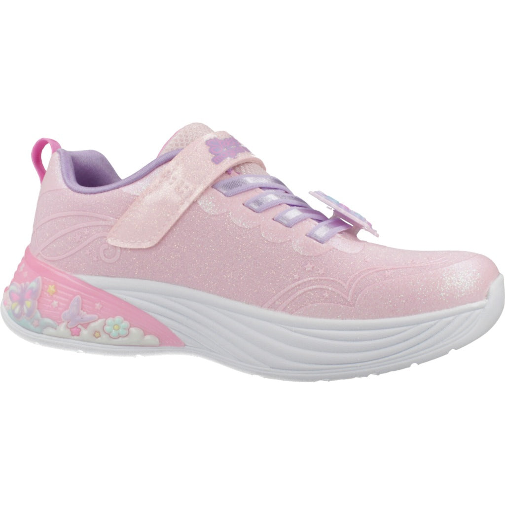 SKECHERS BUTTERFLY BLISS en color ROSA  (5)