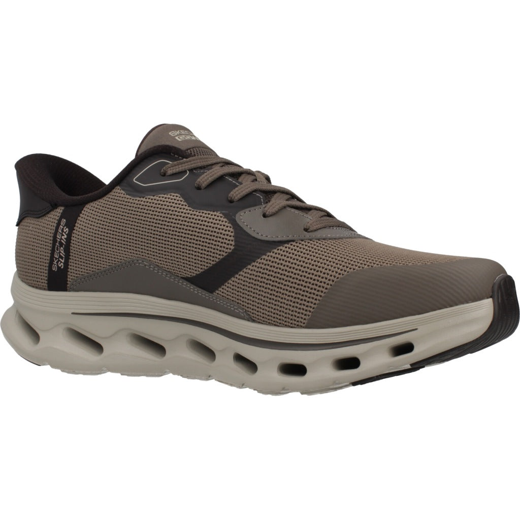 SKECHERS SLIP-INS GO WALK GLIDE STEP . ZAC en color MARRON  (5)