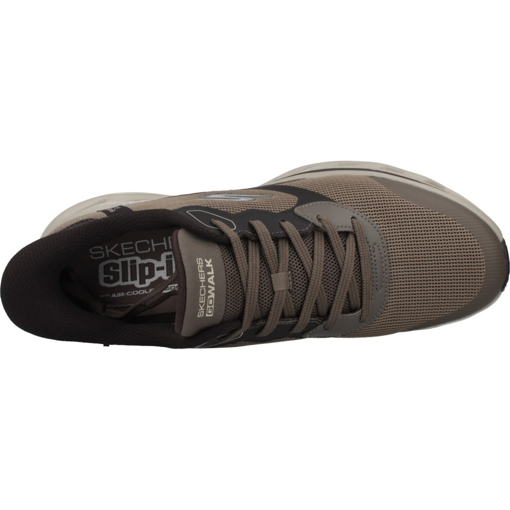 SKECHERS SLIP-INS GO WALK GLIDE STEP . ZAC en color MARRON  (7)