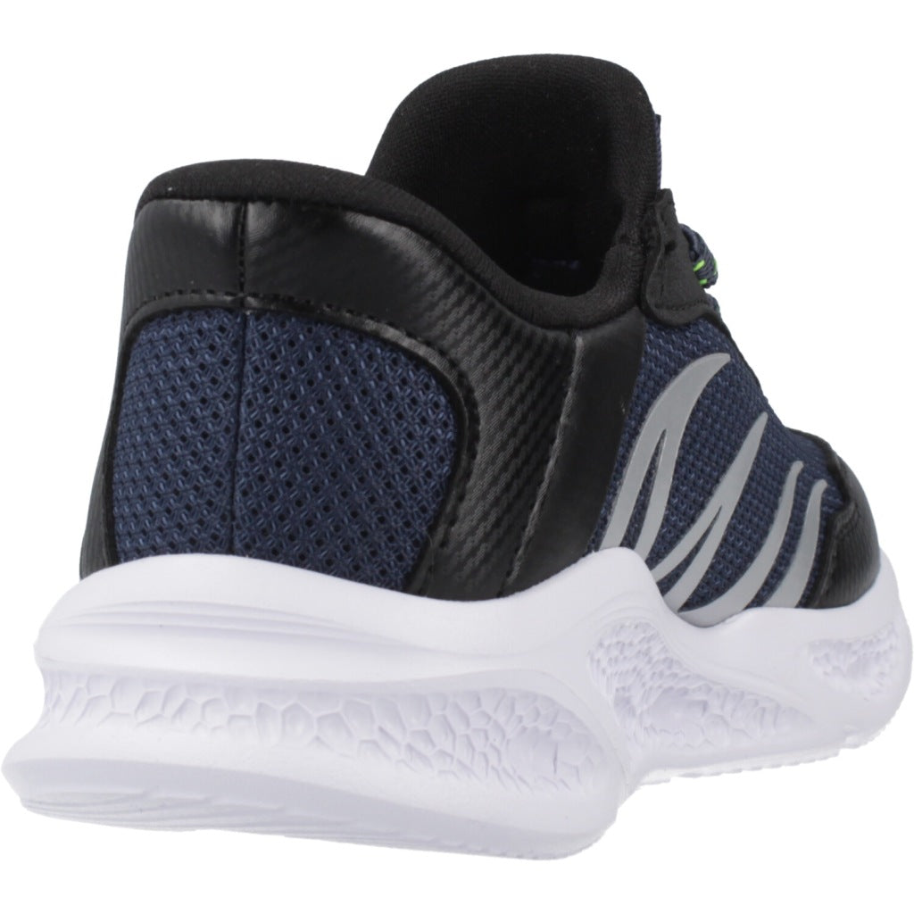 SKECHERS SLIP-INS METEOR LIGHTS en color AZUL  (3)