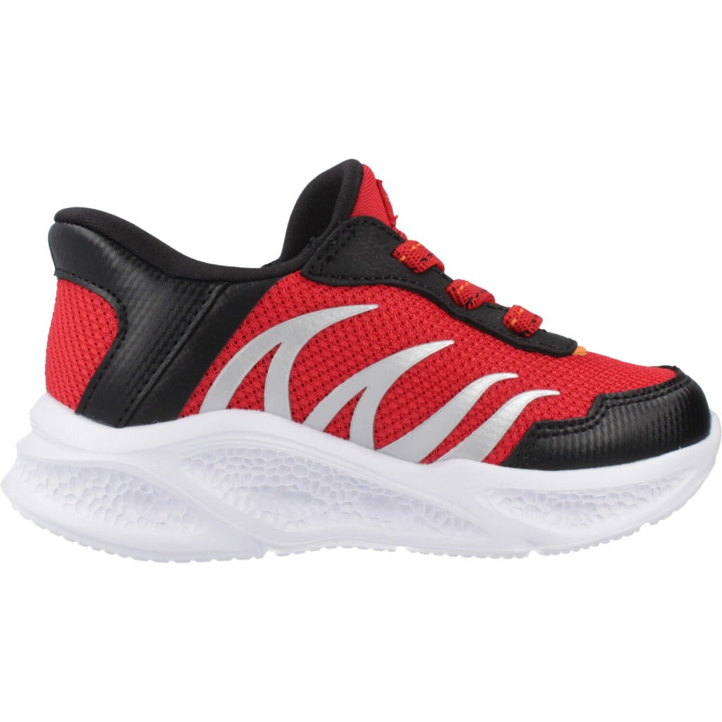 SKECHERS SLIP-INS METEOR LIGHTS en color ROJO  (4)