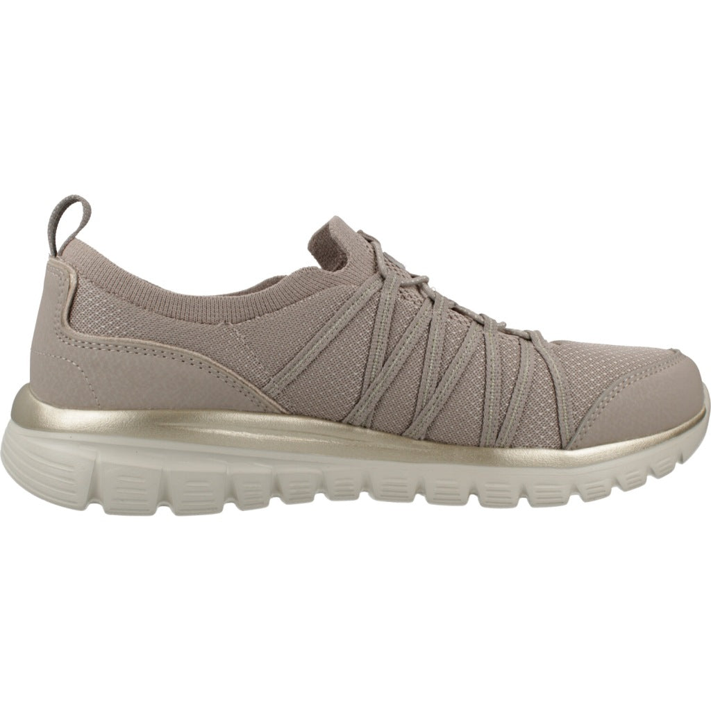 SKECHERS GRACEFUL PURECRUSH en color GRIS  (4)