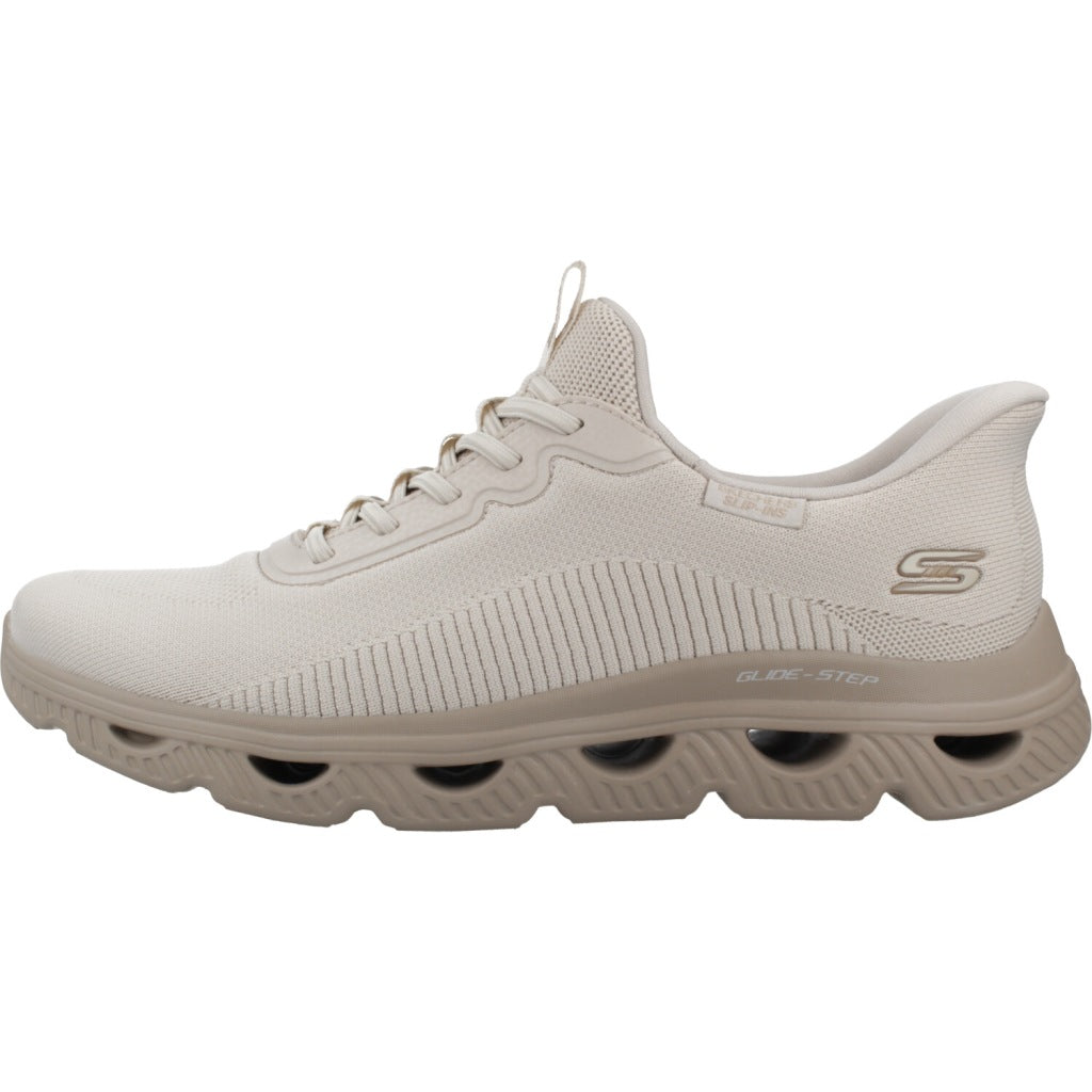 SKECHERS SLIP-INS BOBS ARC WAVES en color BEIS  (2)