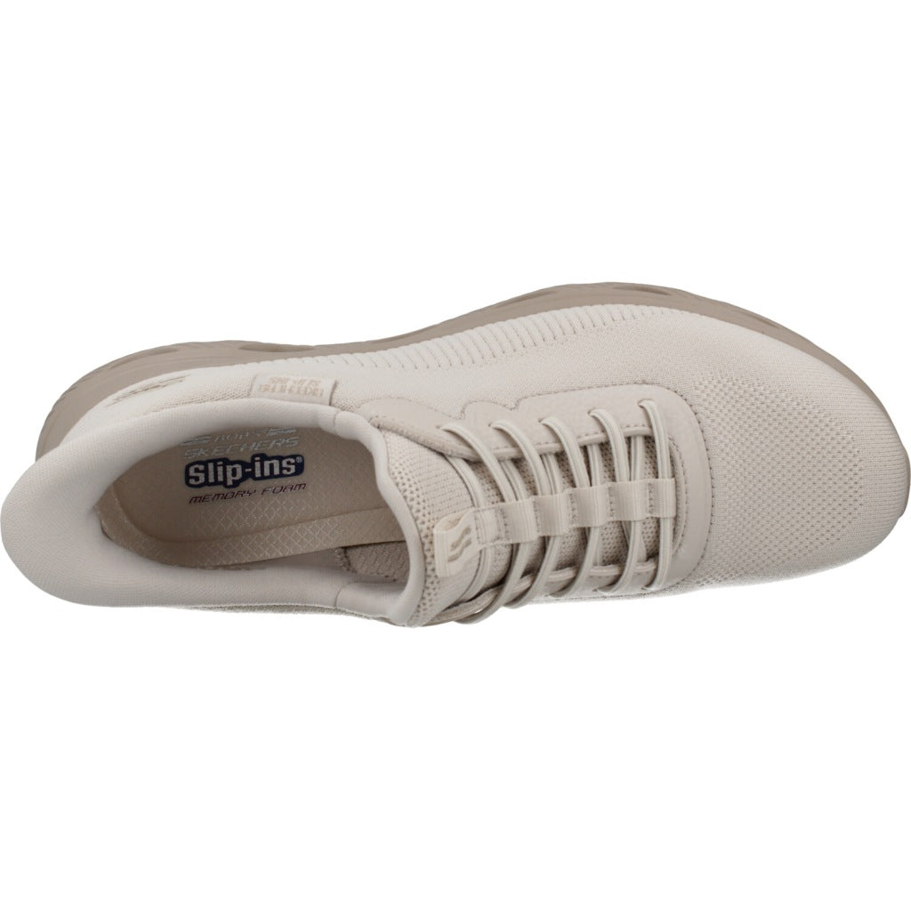 SKECHERS SLIP-INS BOBS ARC WAVES en color BEIS  (7)