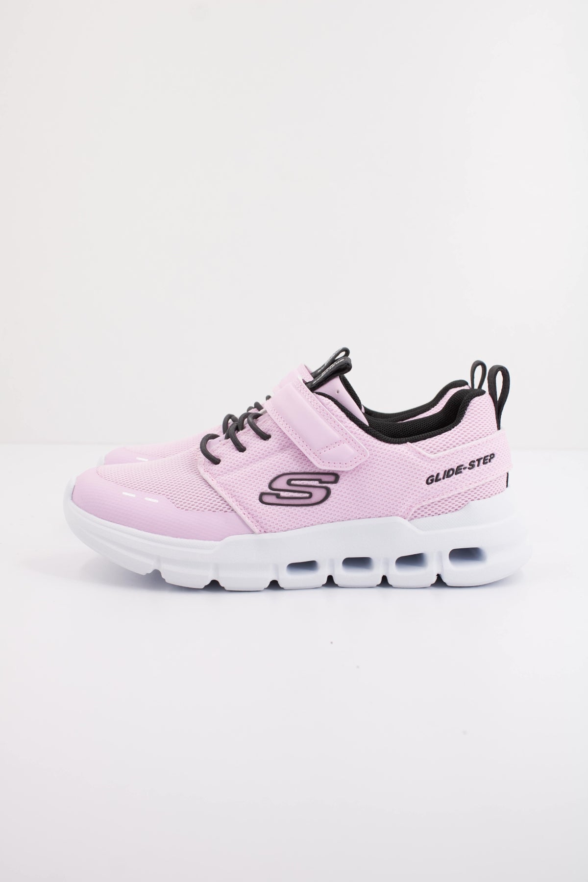 SKECHERS GLIDE STEP FLOW en color ROSA  (1)