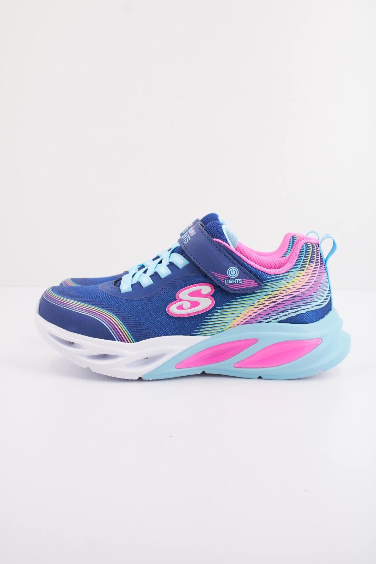 SKECHERS COSMIC GLOW RAINBOW en color AZUL  (1)