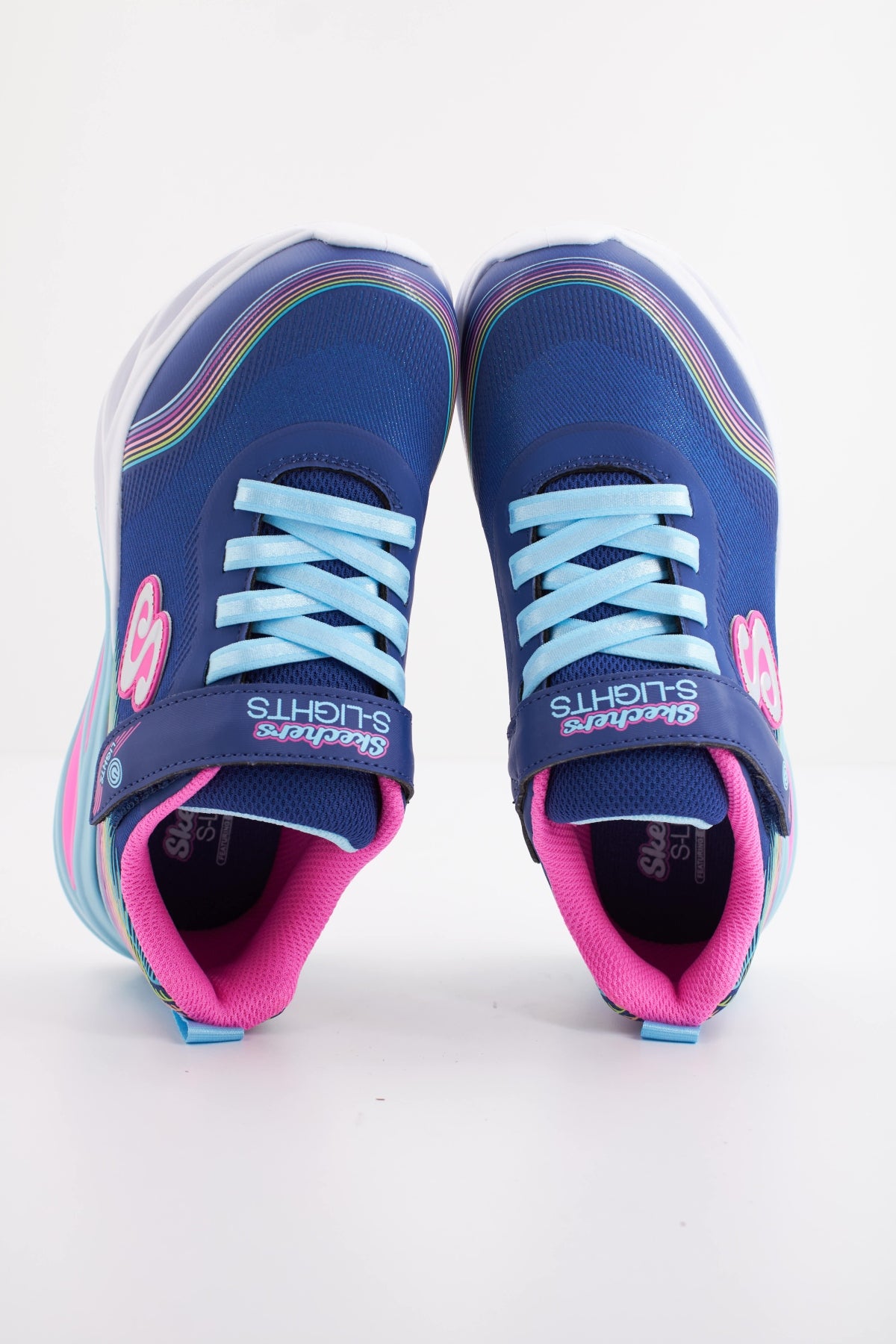 SKECHERS COSMIC GLOW RAINBOW en color AZUL  (3)
