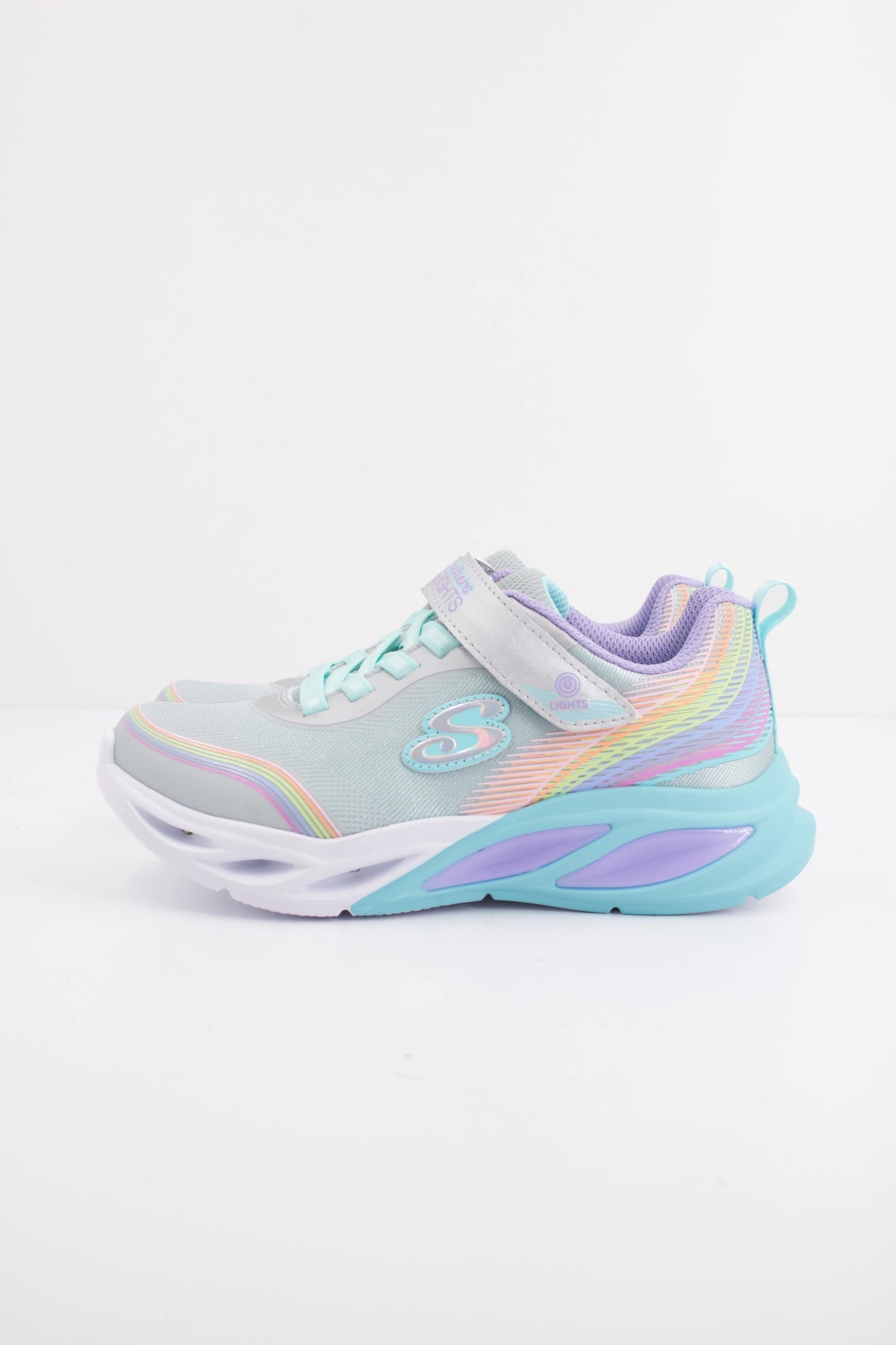 SKECHERS COSMIC GLOW RAINBOW en color AZUL  (1)