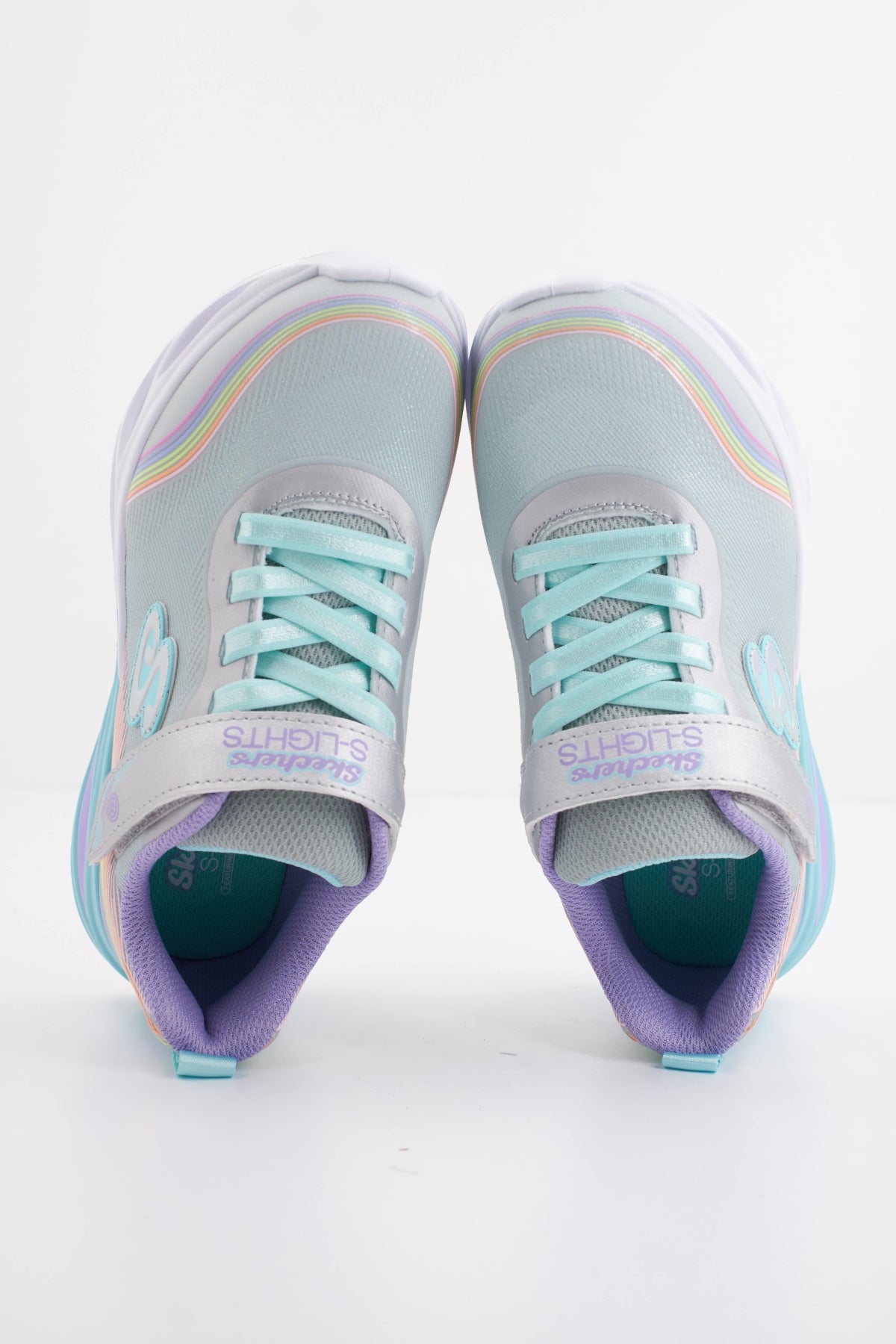 SKECHERS COSMIC GLOW RAINBOW en color AZUL  (3)