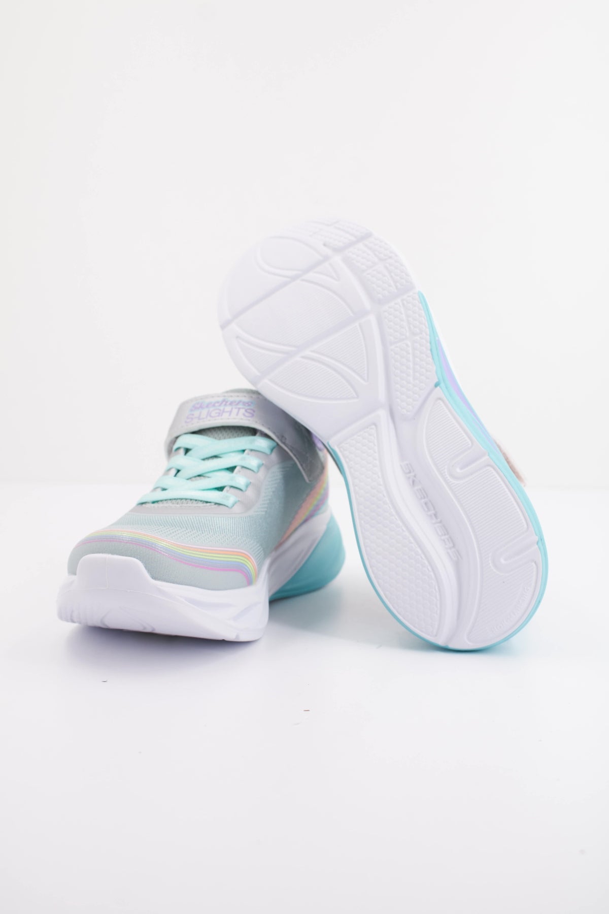 SKECHERS COSMIC GLOW RAINBOW en color AZUL  (5)