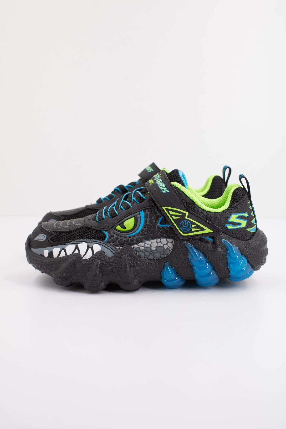 SKECHERS SAURUS LIGHTS . en color NEGRO  (1)