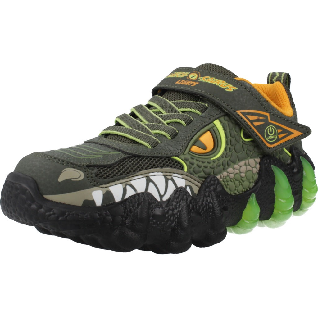 SKECHERS SAURUS LIGHTS . en color VERDE  (1)