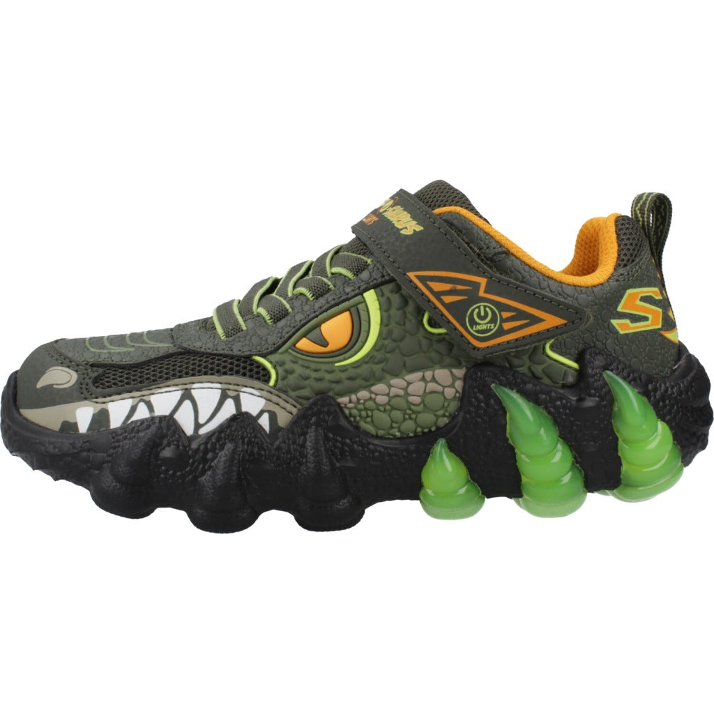 SKECHERS SAURUS LIGHTS . en color VERDE  (2)