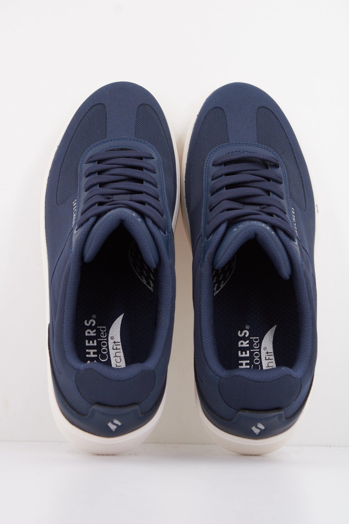 SKECHERS ARCH FIT COURT BREAK COMODO en color AZUL  (3)