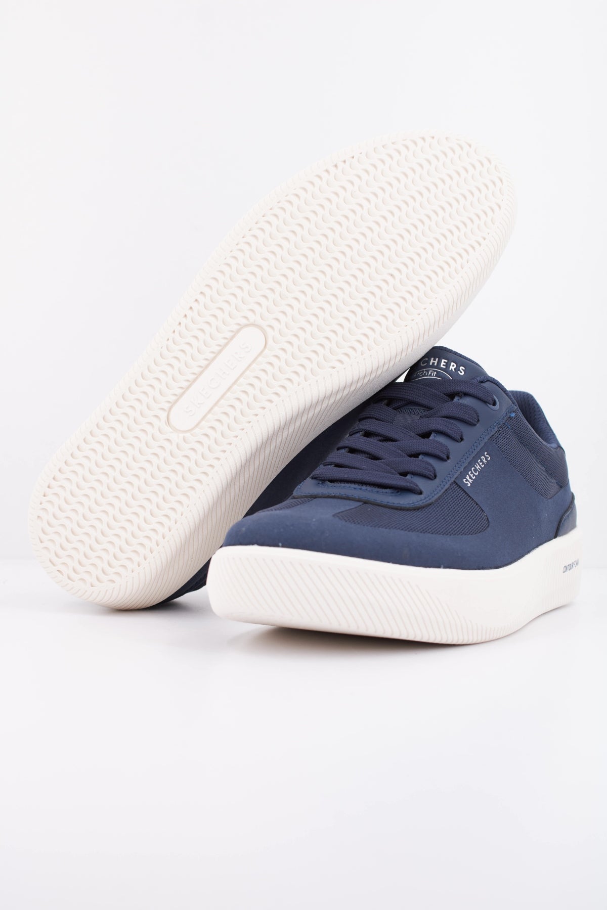 SKECHERS ARCH FIT COURT BREAK COMODO en color AZUL  (5)
