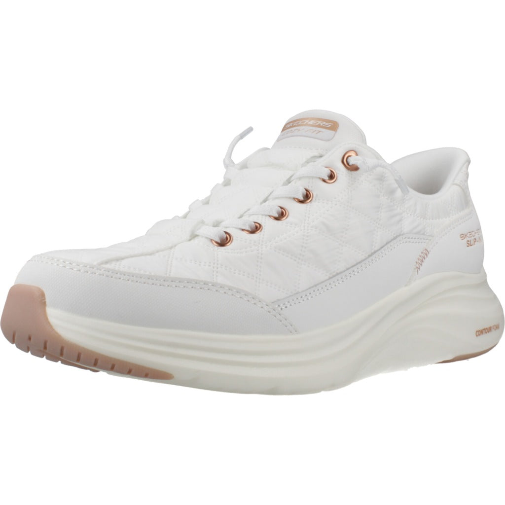 SKECHERS CONTOUR FOAM GOLDEN HOUR en color BLANCO  (1)
