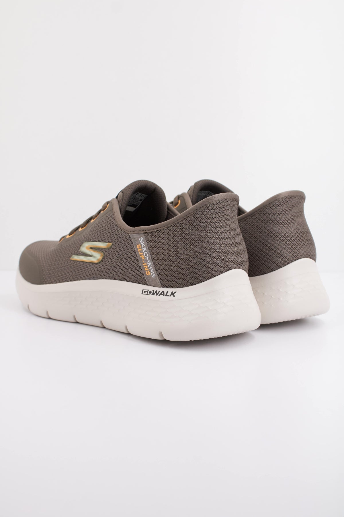 SKECHERS SLIP-INS GO WALK FLEX NETRO en color MARRON  (4)